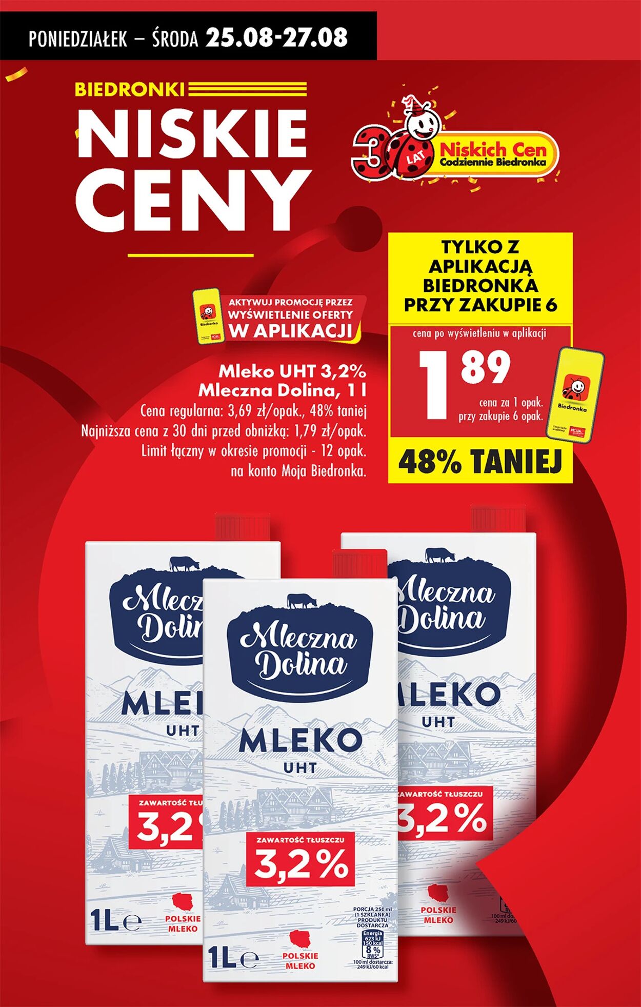 Gazetka Biedronka 25.08.2025 - 01.09.2025