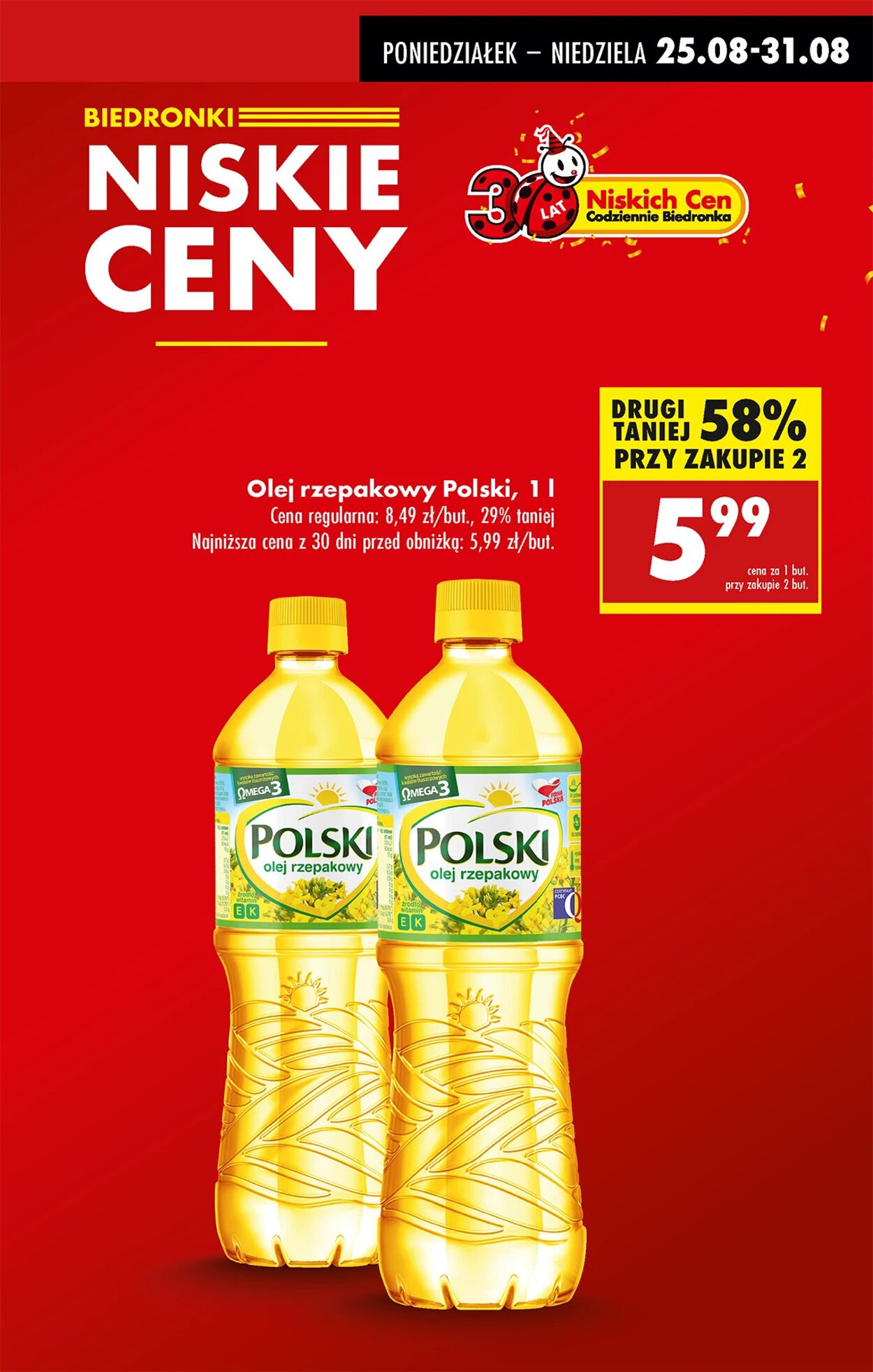 Gazetka Biedronka 25.08.2025 - 01.09.2025