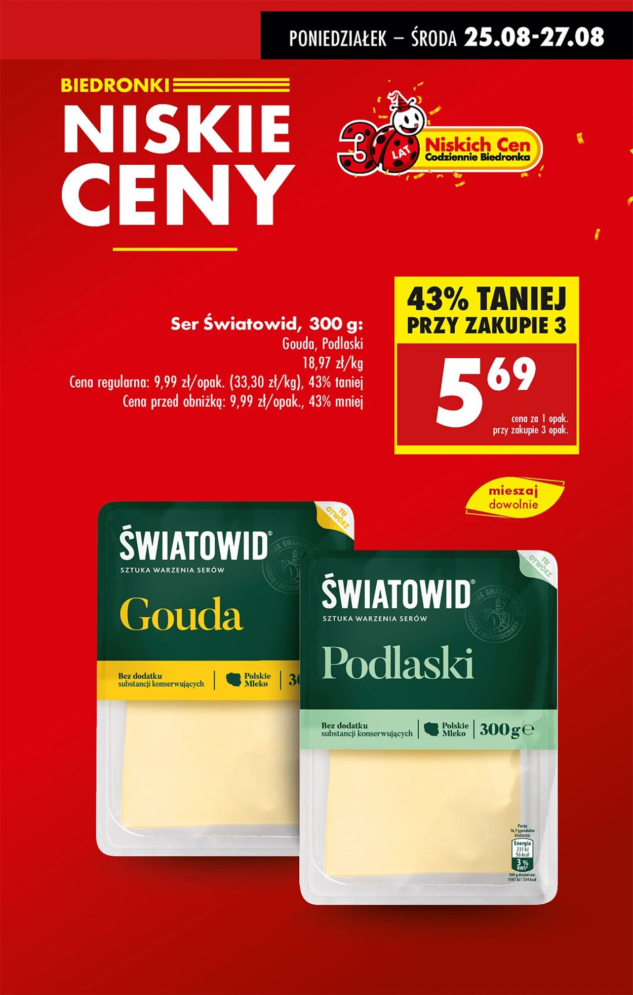 Gazetka Biedronka 25.08.2025 - 01.09.2025