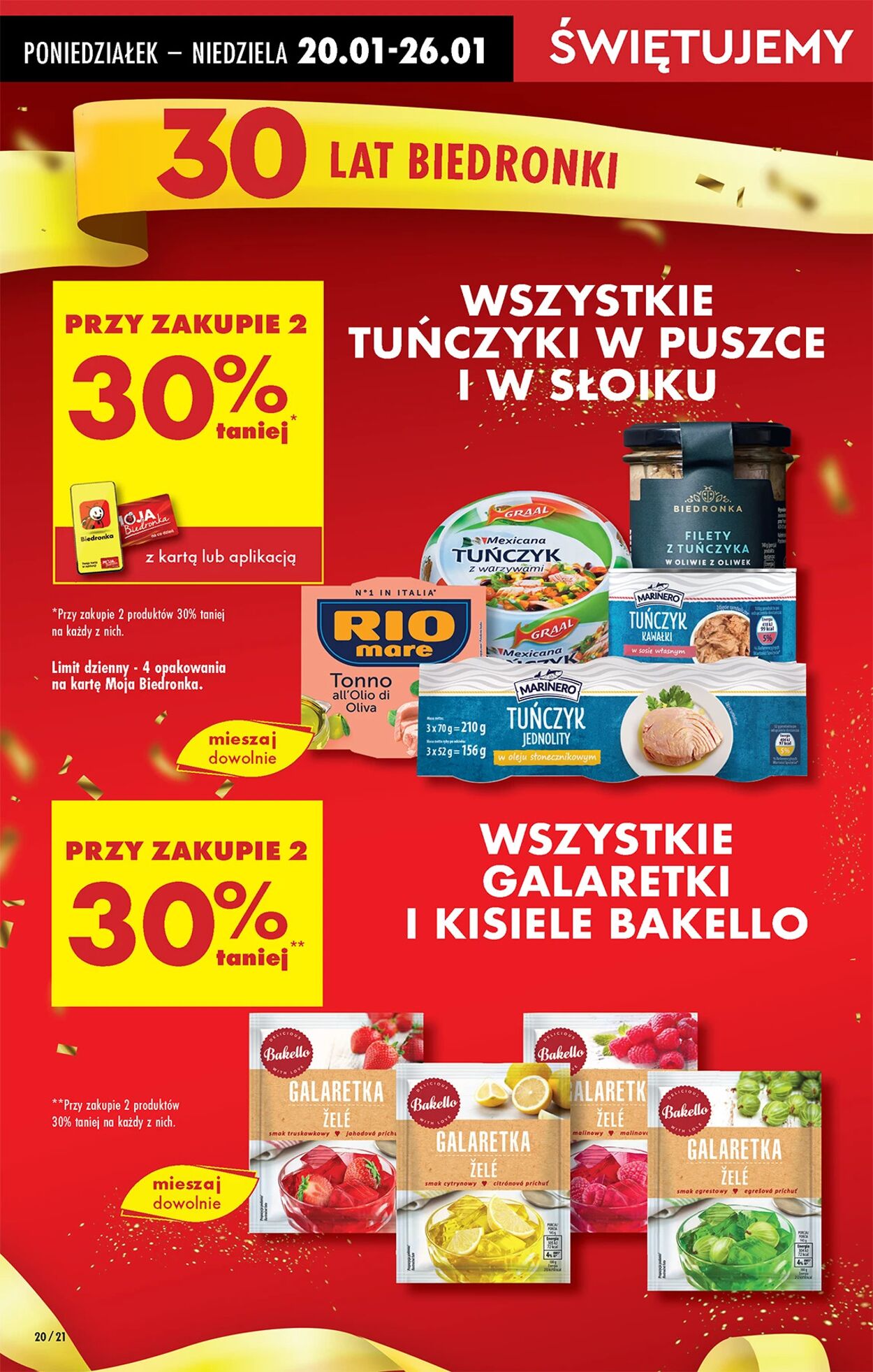 Gazetka Biedronka 20.01.2025 - 27.01.2025