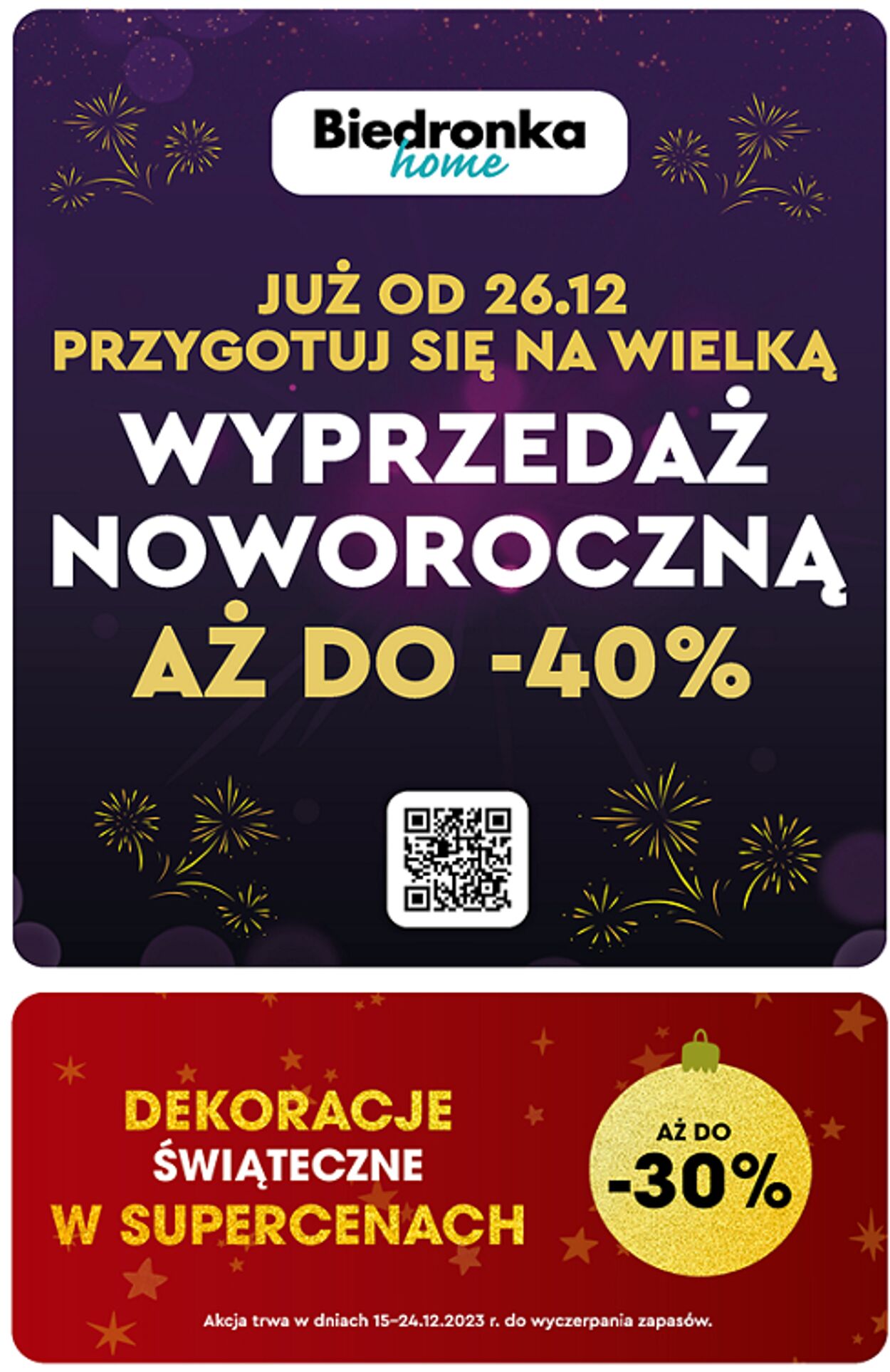 Gazetka Biedronka 21.12.2023 - 23.12.2023