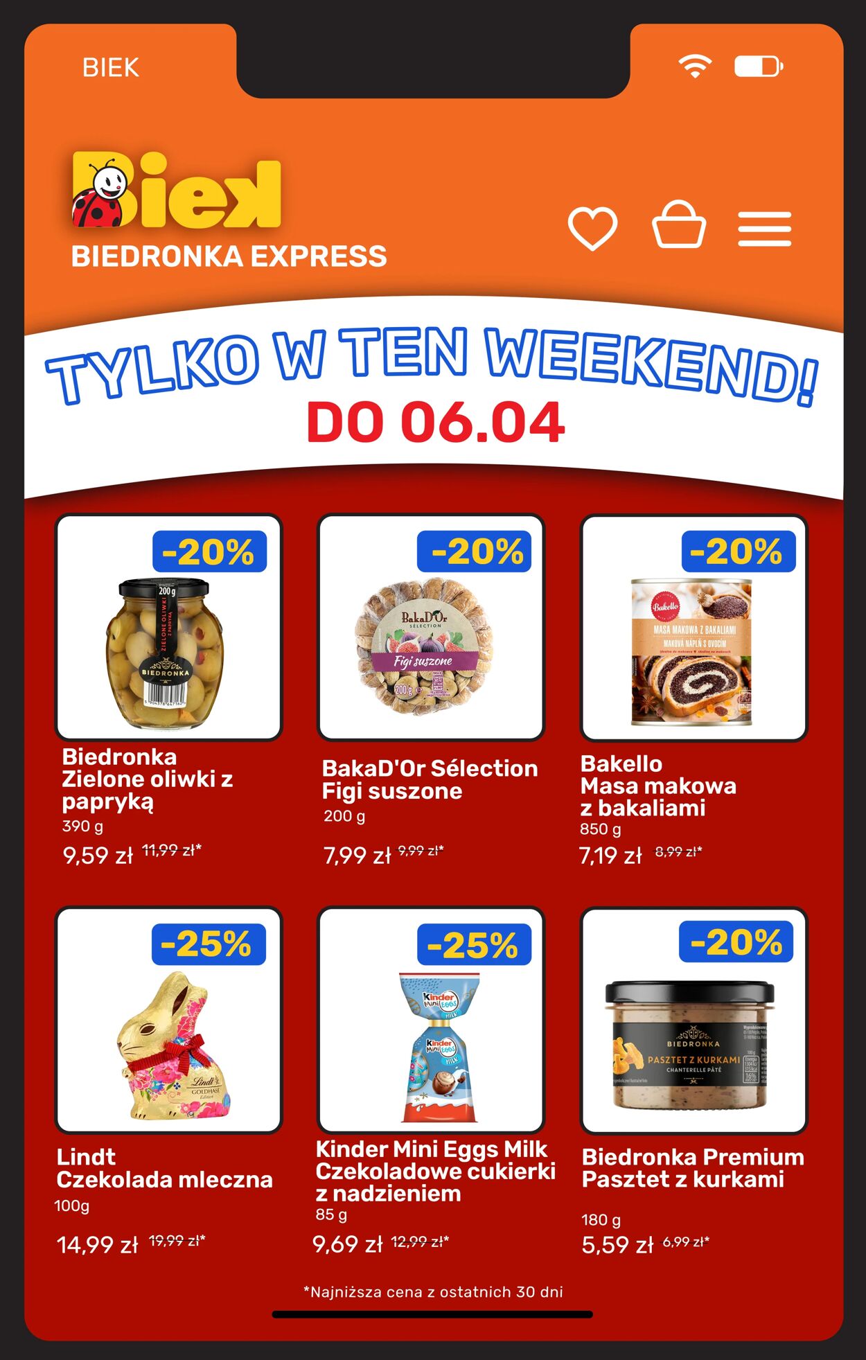 Gazetka Biedronka 06.04.2026 - 12.04.2026