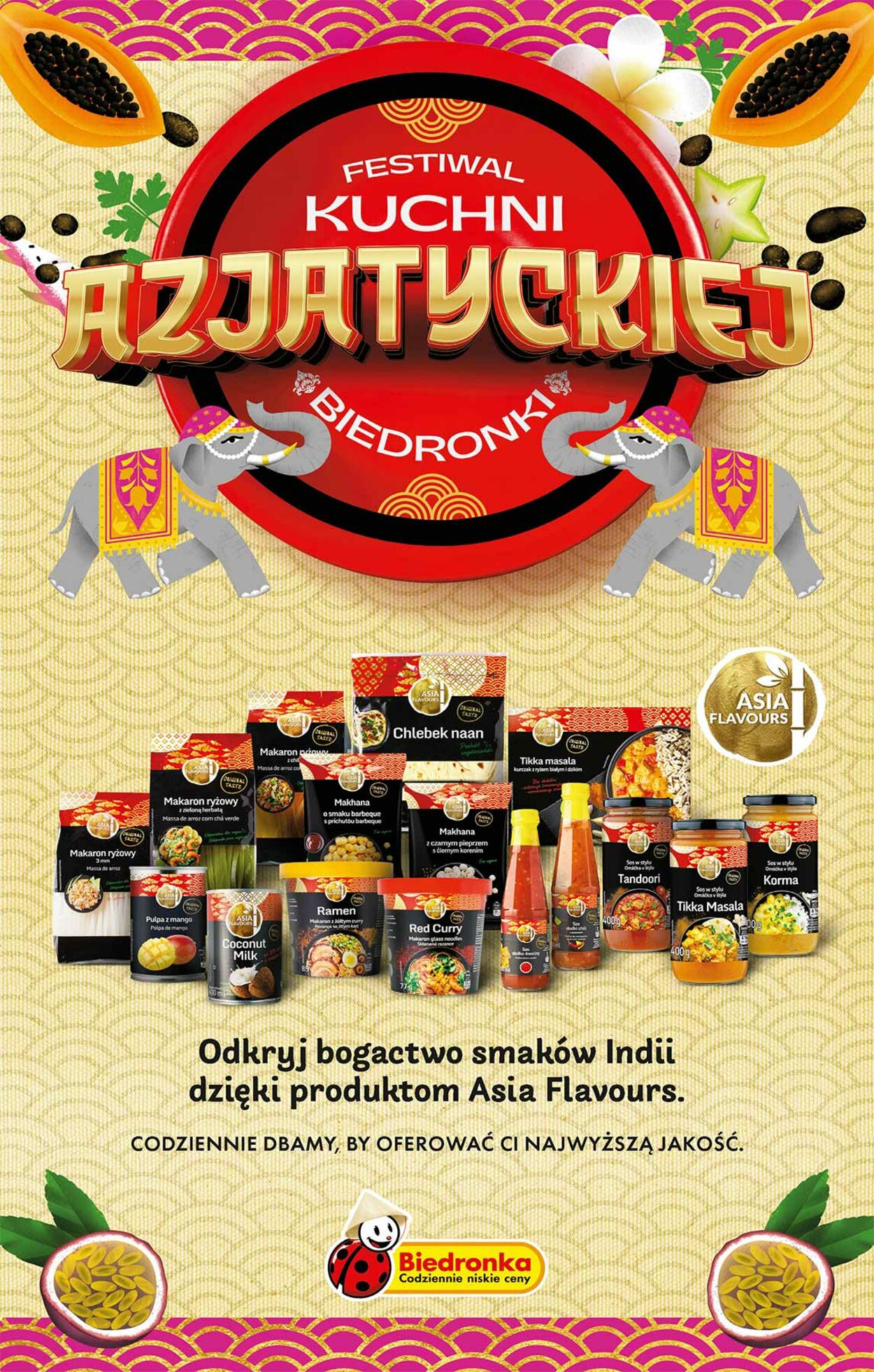 Gazetka Biedronka - Festiwal kuchni azjatyckiej - oferta od 11.07 - Gazetka - Biedronka.pl 11 lip, 2024 - 18 lip, 2024