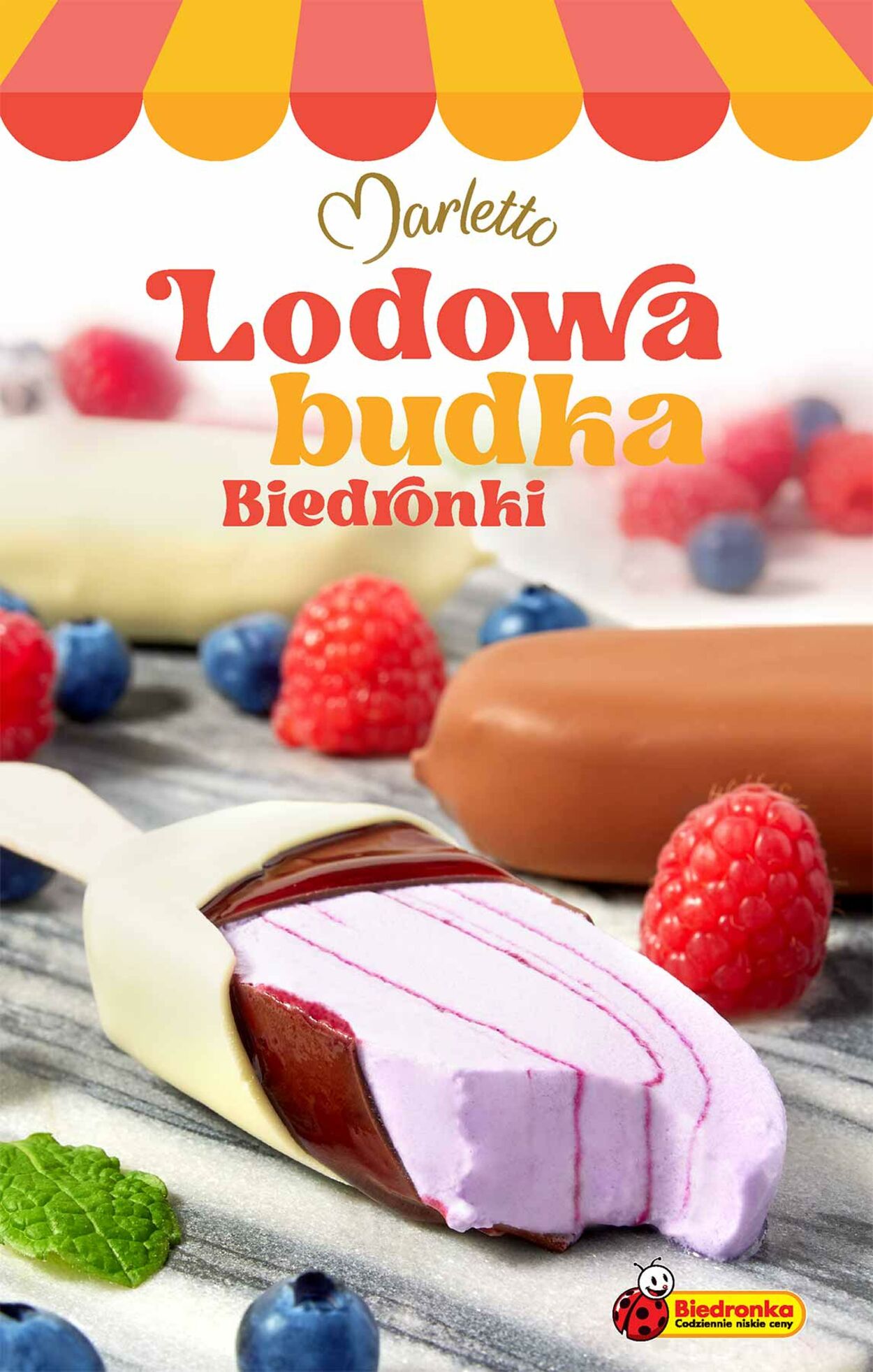Gazetka Biedronka - Marletto-lodowa budka biedronki - Gazetka - Biedronka.pl 16 cze, 2025 - 22 cze, 2025