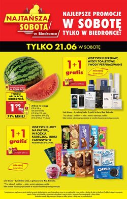 Gazetka Biedronka 21.06.2025 - 21.06.2025