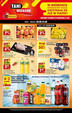 Gazetka Biedronka 29.08.2025 - 31.08.2025