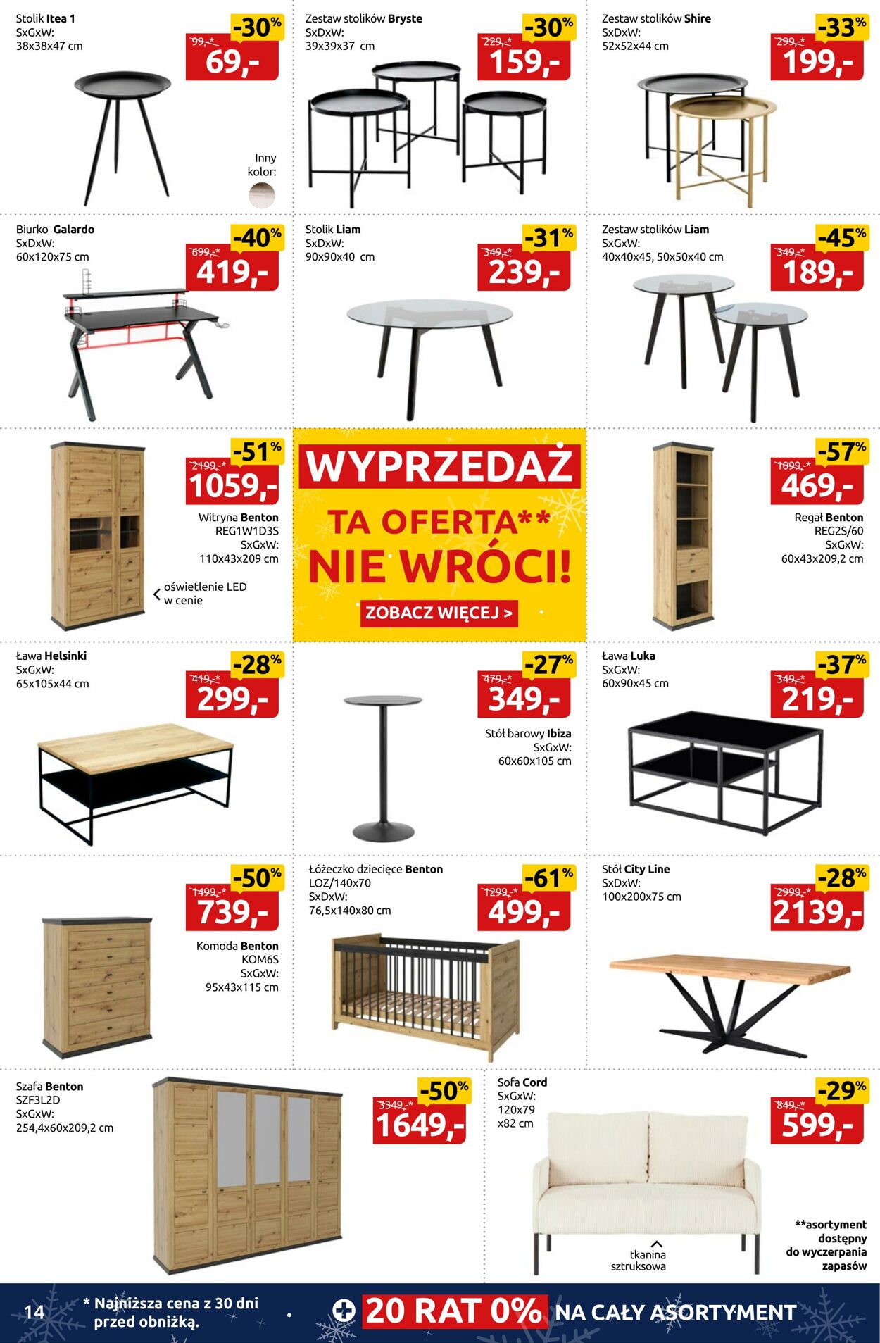 Gazetka Black Red White 24.12.2025 - 11.01.2026