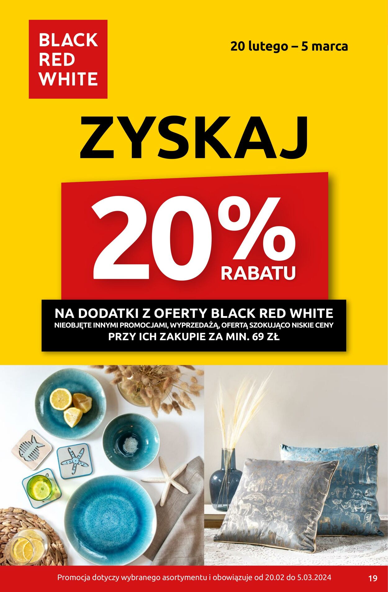 Gazetka Black Red White 19.02.2024 - 06.03.2024