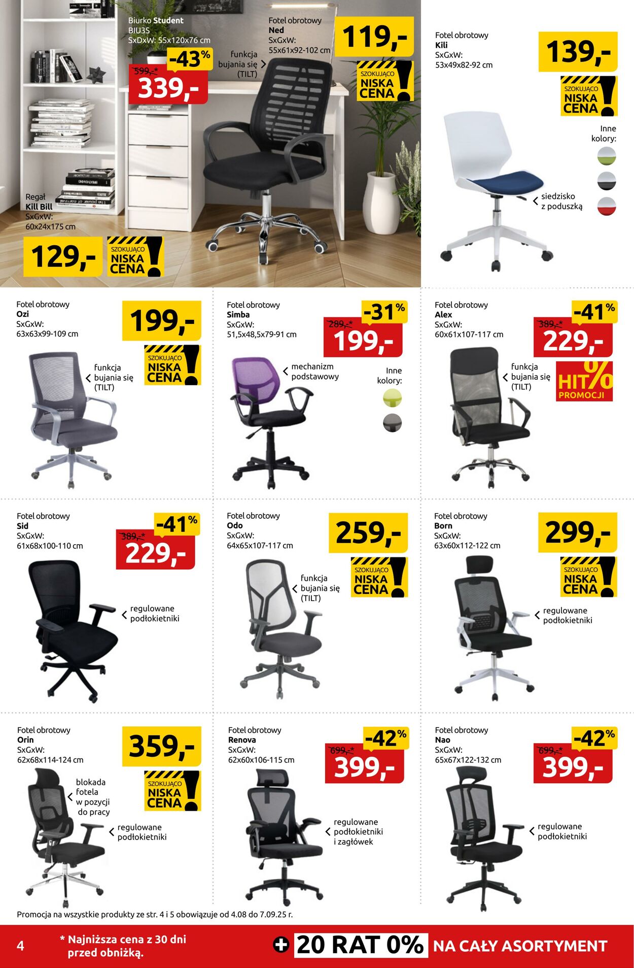 Gazetka Black Red White 04.08.2025 - 24.08.2025