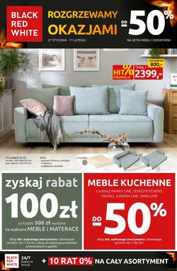 Gazetka Black Red White 27.01.2026 - 11.02.2026