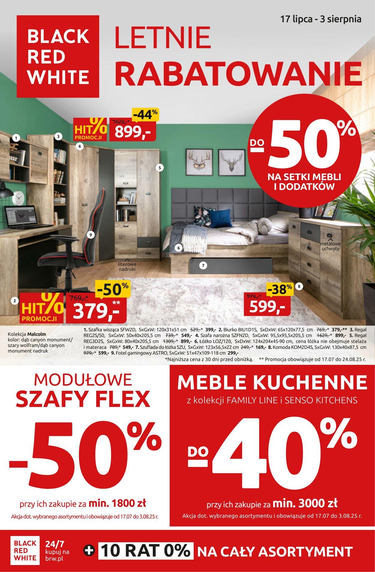 Gazetka Black Red White 17.07.2025 - 03.08.2025
