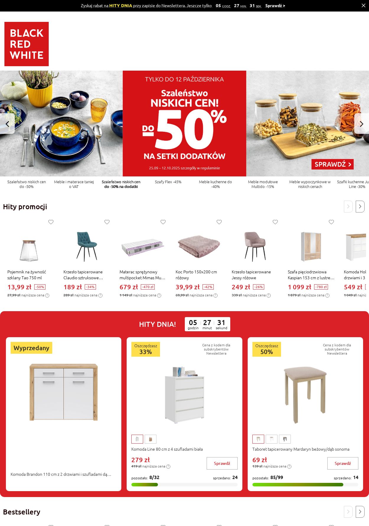Gazetka Black Red White 06.10.2025 - 12.10.2025