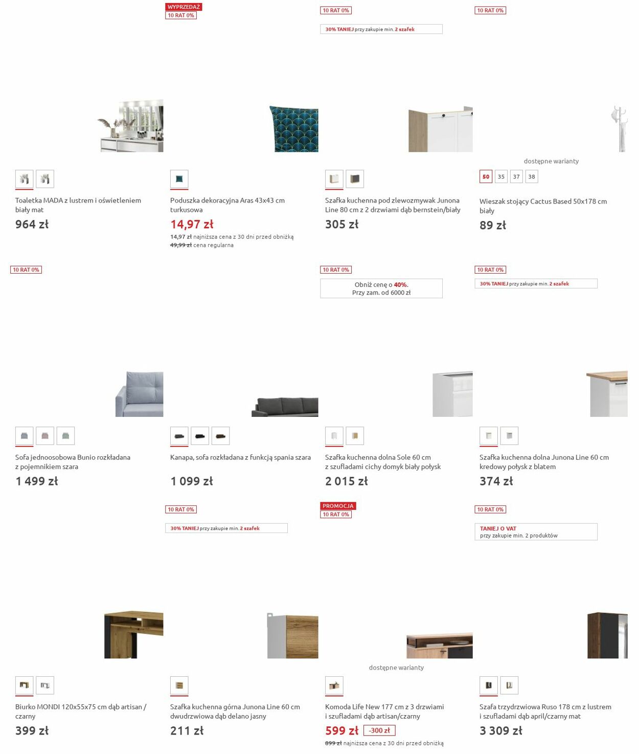 Gazetka Black Red White 06.10.2025 - 12.10.2025
