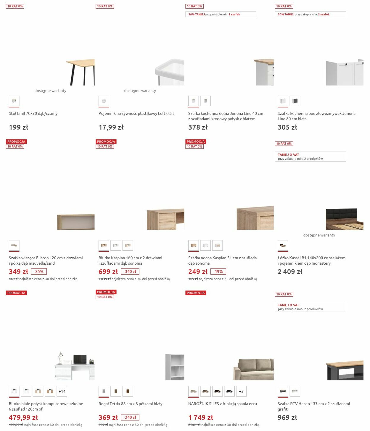 Gazetka Black Red White 06.10.2025 - 12.10.2025