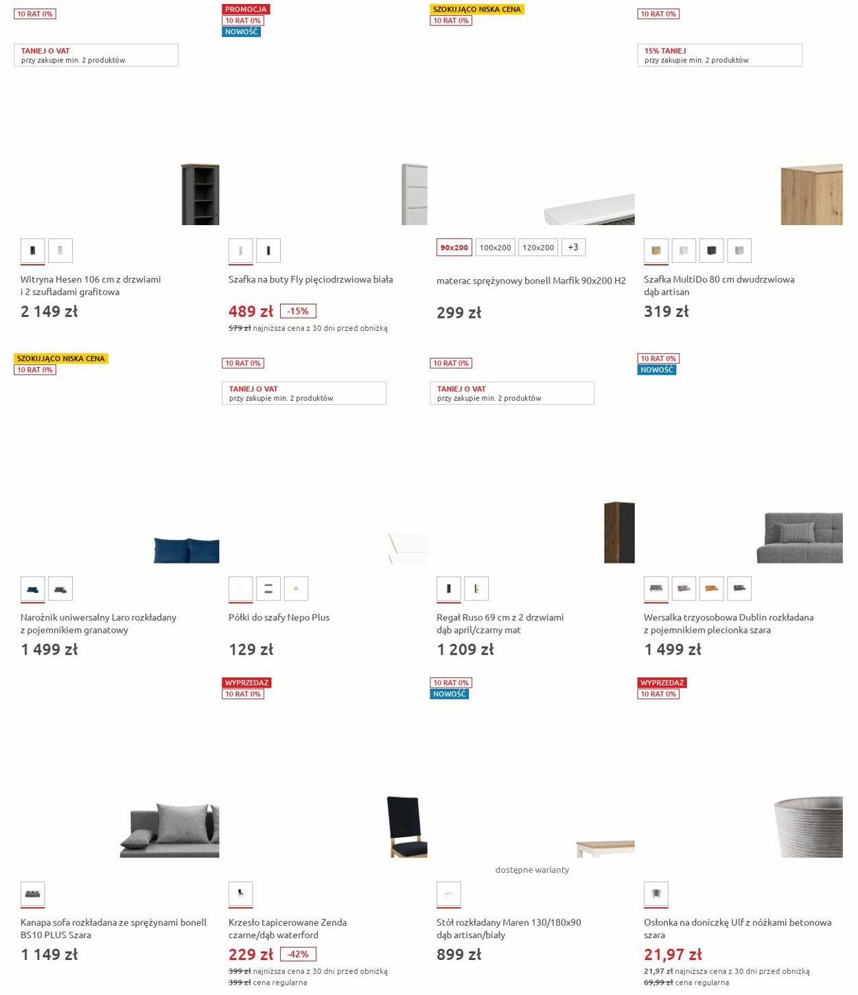 Gazetka Black Red White 06.10.2025 - 12.10.2025