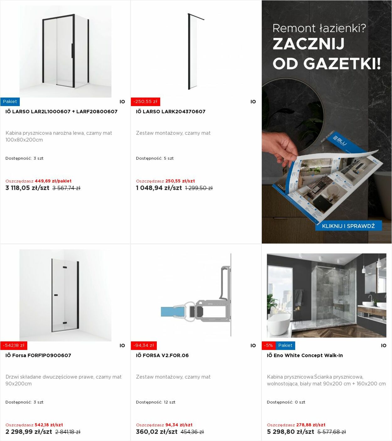 Gazetka Blu Salony Łazienek 14.07.2025 - 20.07.2025