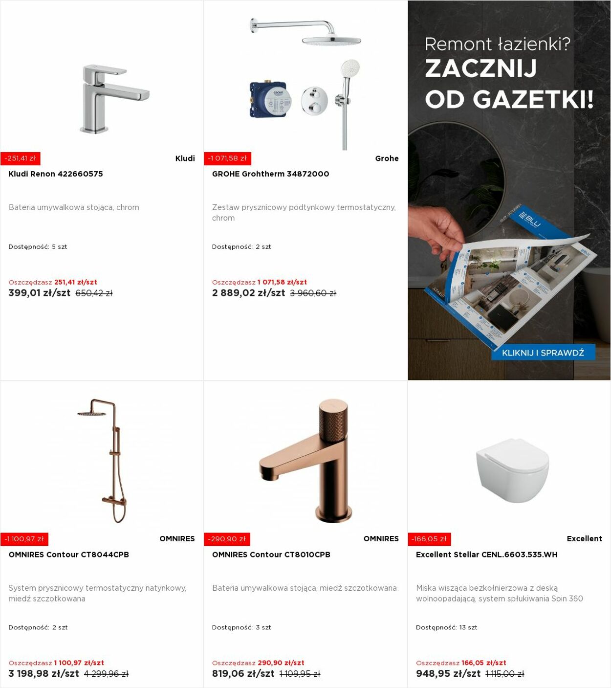 Gazetka Blu Salony Łazienek 14.07.2025 - 20.07.2025