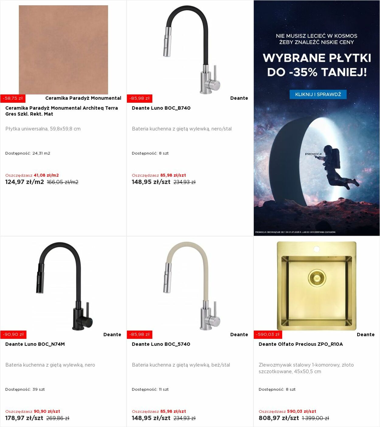 Gazetka Blu Salony Łazienek 14.07.2025 - 20.07.2025
