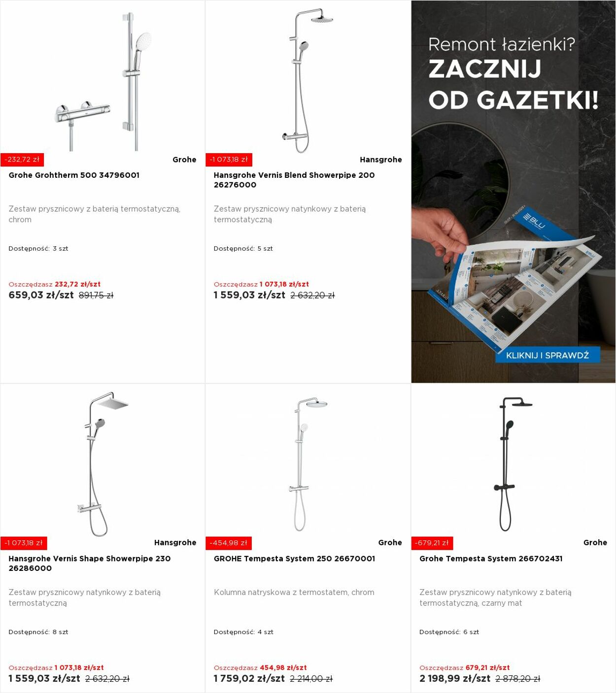 Gazetka Blu Salony Łazienek 14.07.2025 - 20.07.2025