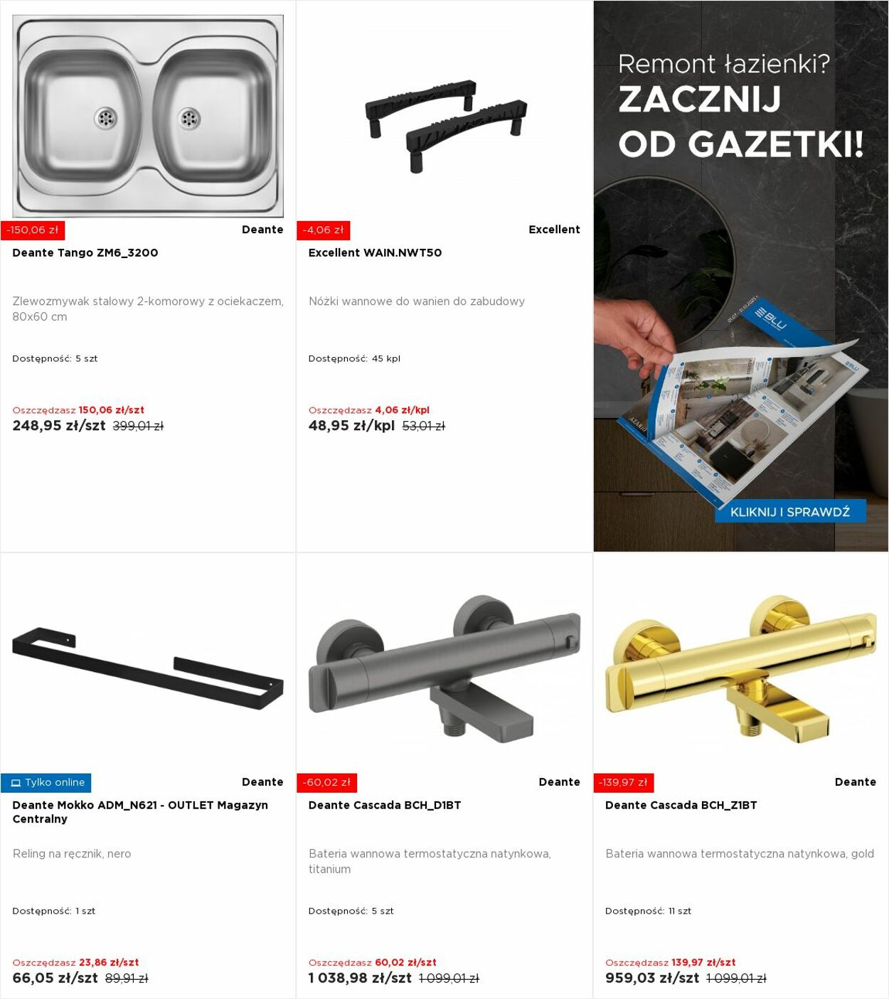 Gazetka Blu Salony Łazienek 14.07.2025 - 20.07.2025