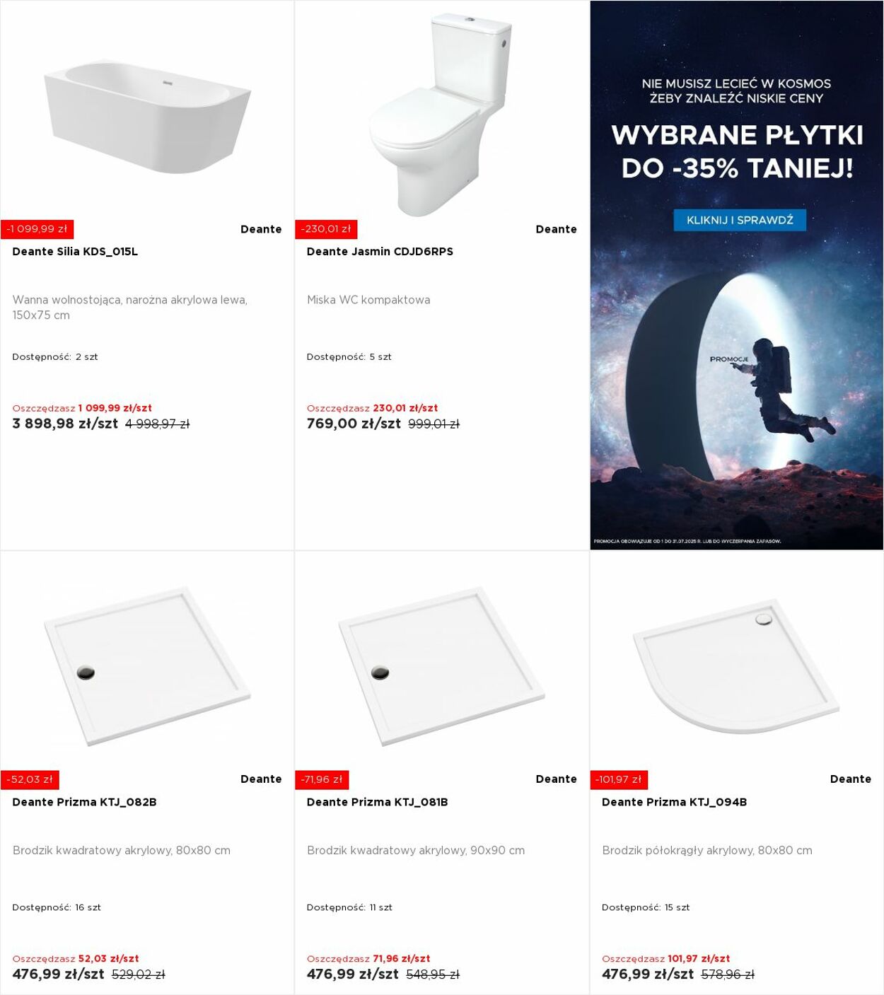 Gazetka Blu Salony Łazienek 14.07.2025 - 20.07.2025