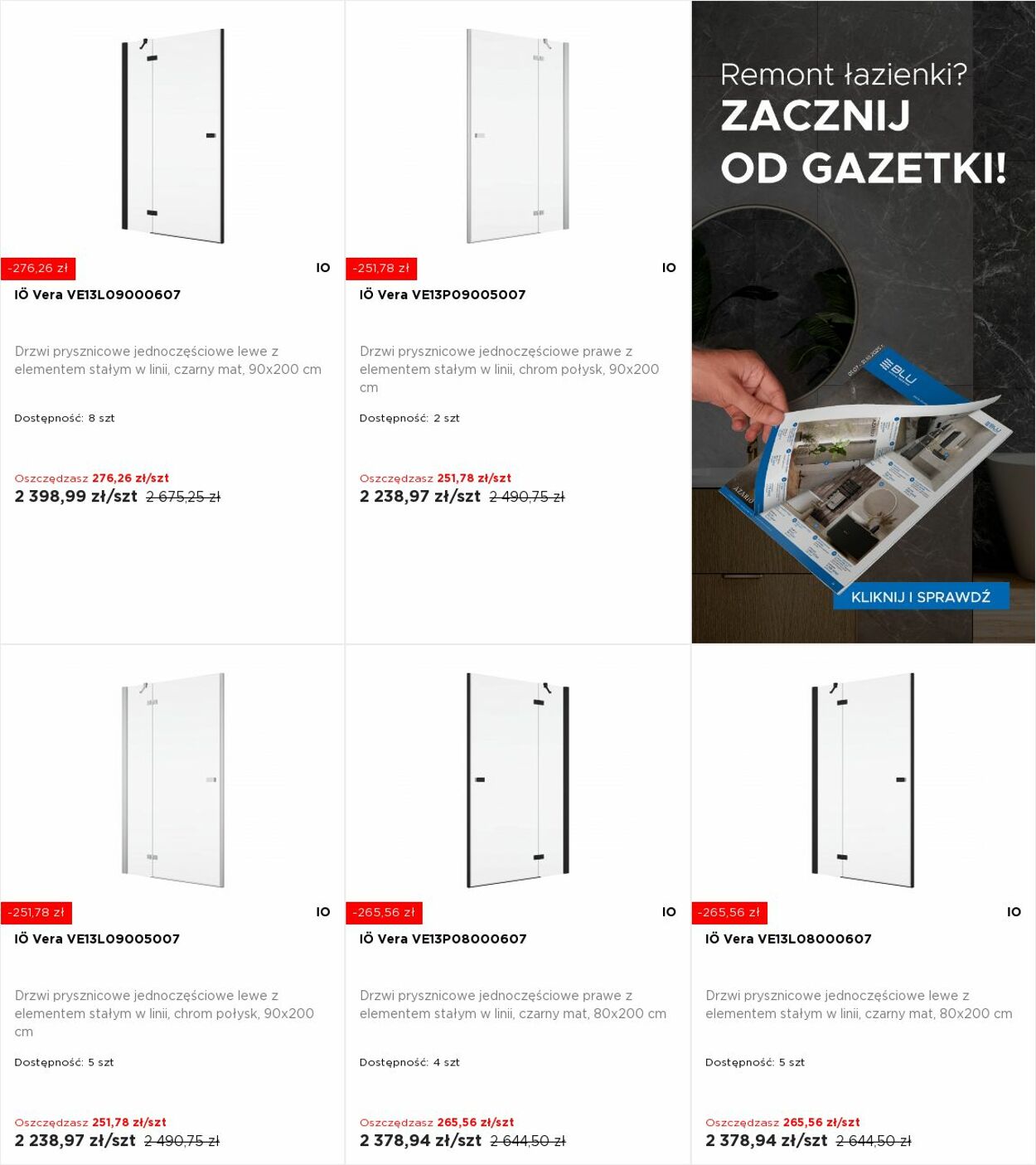 Gazetka Blu Salony Łazienek 14.07.2025 - 20.07.2025