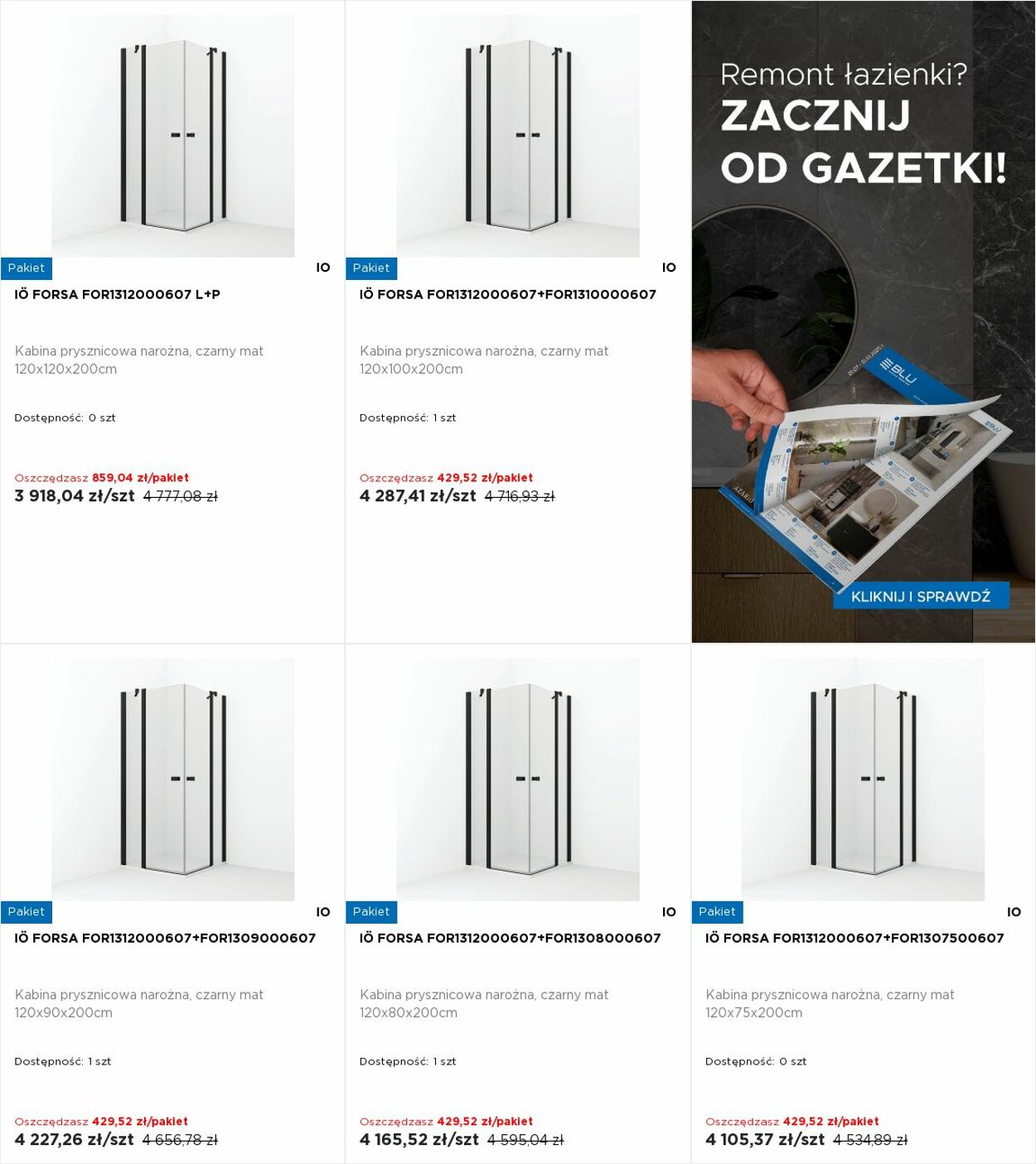 Gazetka Blu Salony Łazienek 14.07.2025 - 20.07.2025