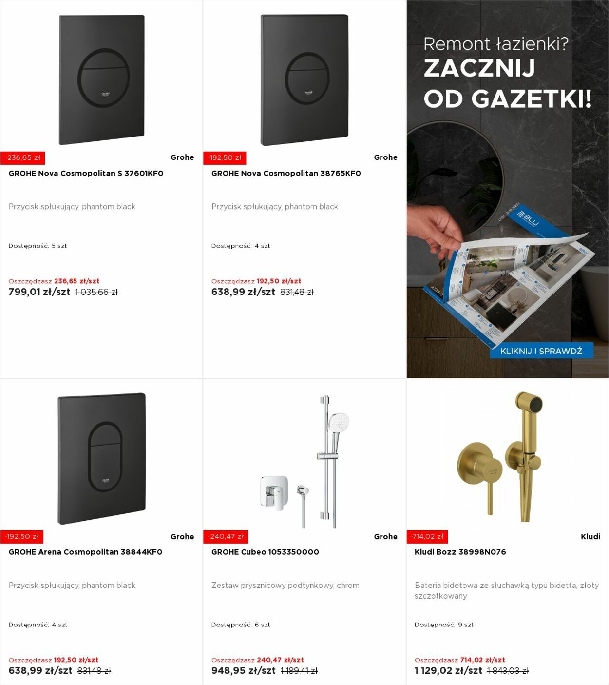 Gazetka Blu Salony Łazienek 14.07.2025 - 20.07.2025
