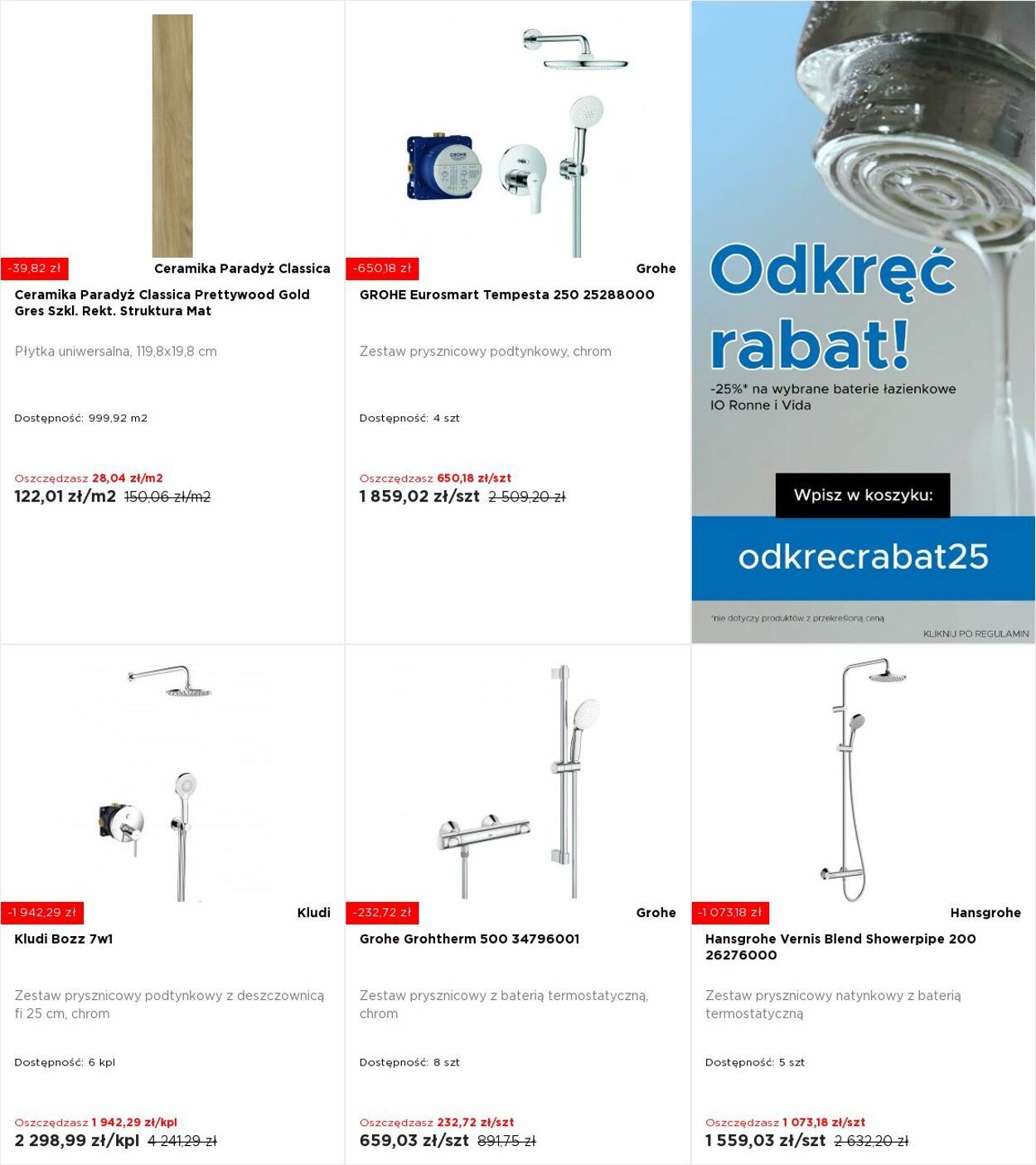 Gazetka Blu Salony Łazienek 28.07.2025 - 03.08.2025