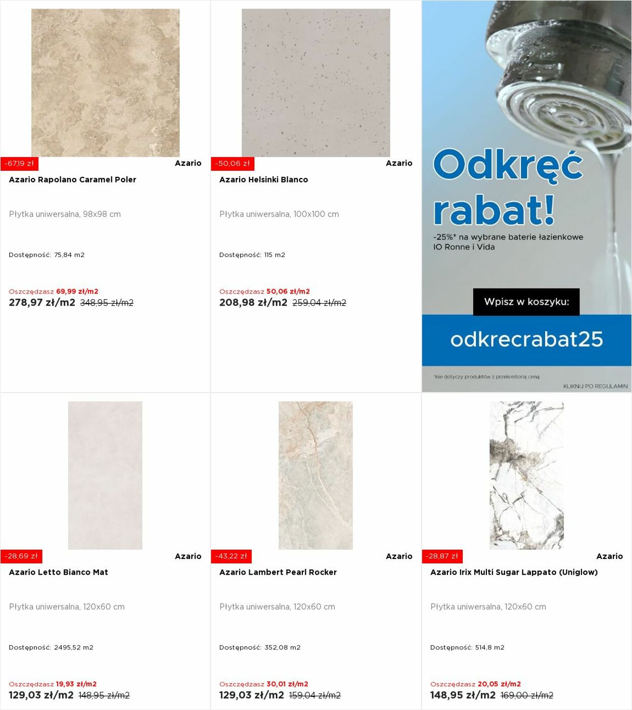 Gazetka Blu Salony Łazienek 28.07.2025 - 03.08.2025