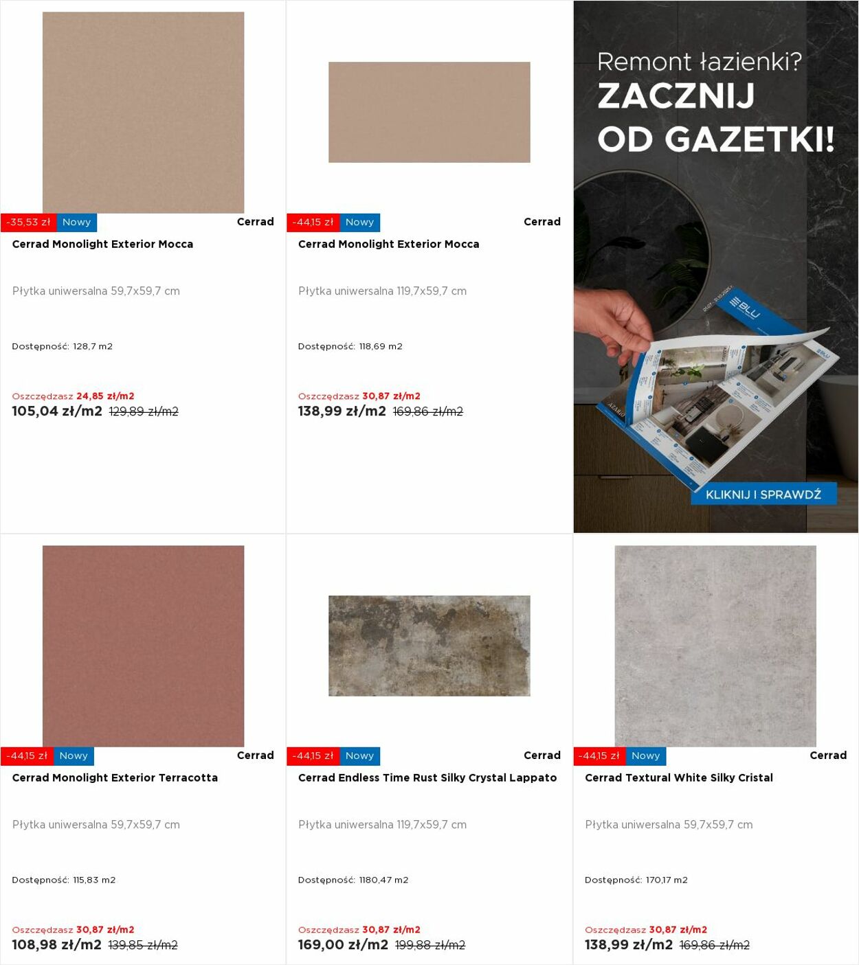 Gazetka Blu Salony Łazienek 28.07.2025 - 03.08.2025