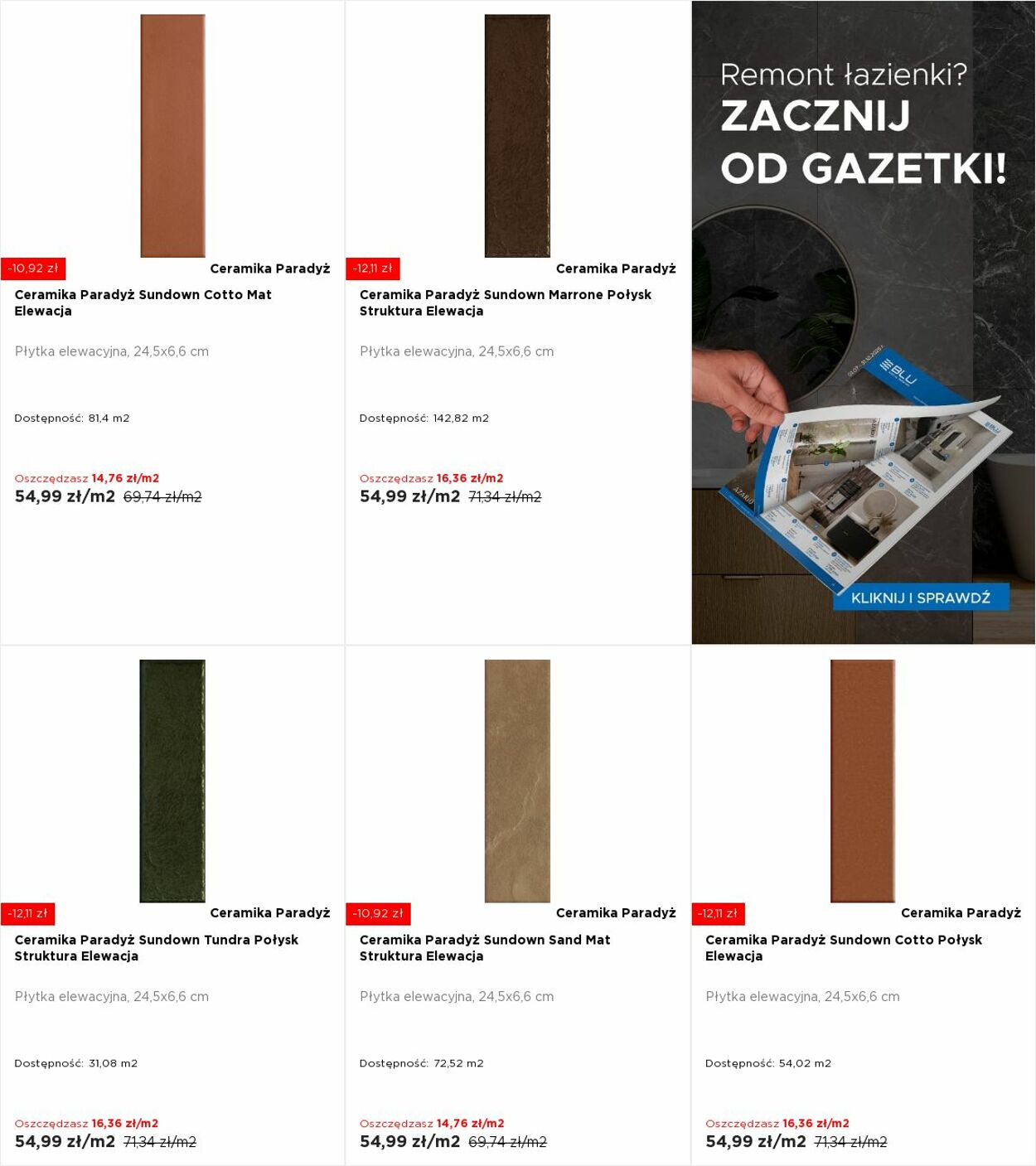 Gazetka Blu Salony Łazienek 28.07.2025 - 03.08.2025