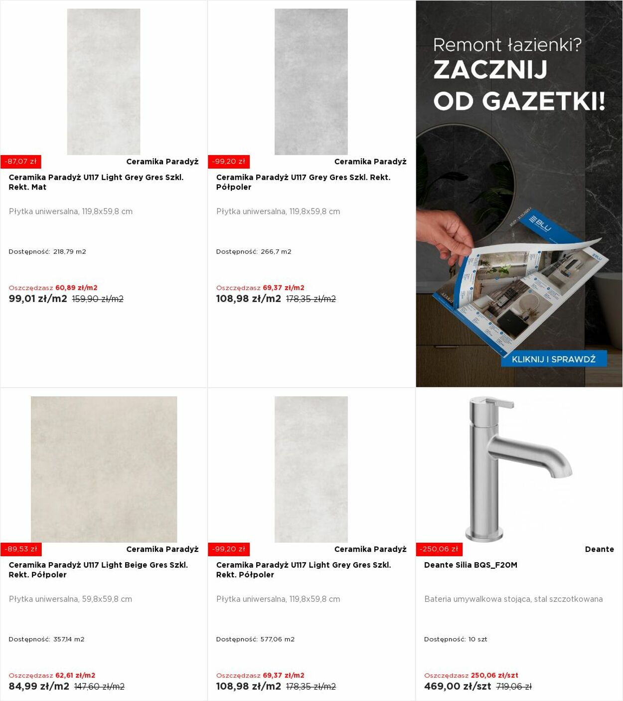 Gazetka Blu Salony Łazienek 28.07.2025 - 03.08.2025
