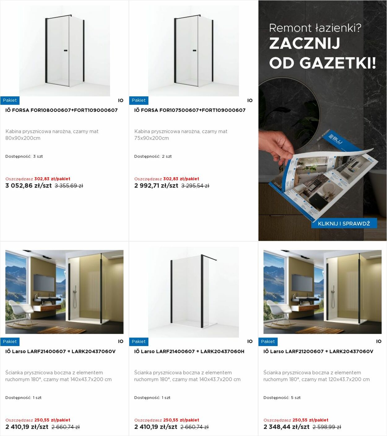 Gazetka Blu Salony Łazienek 28.07.2025 - 03.08.2025