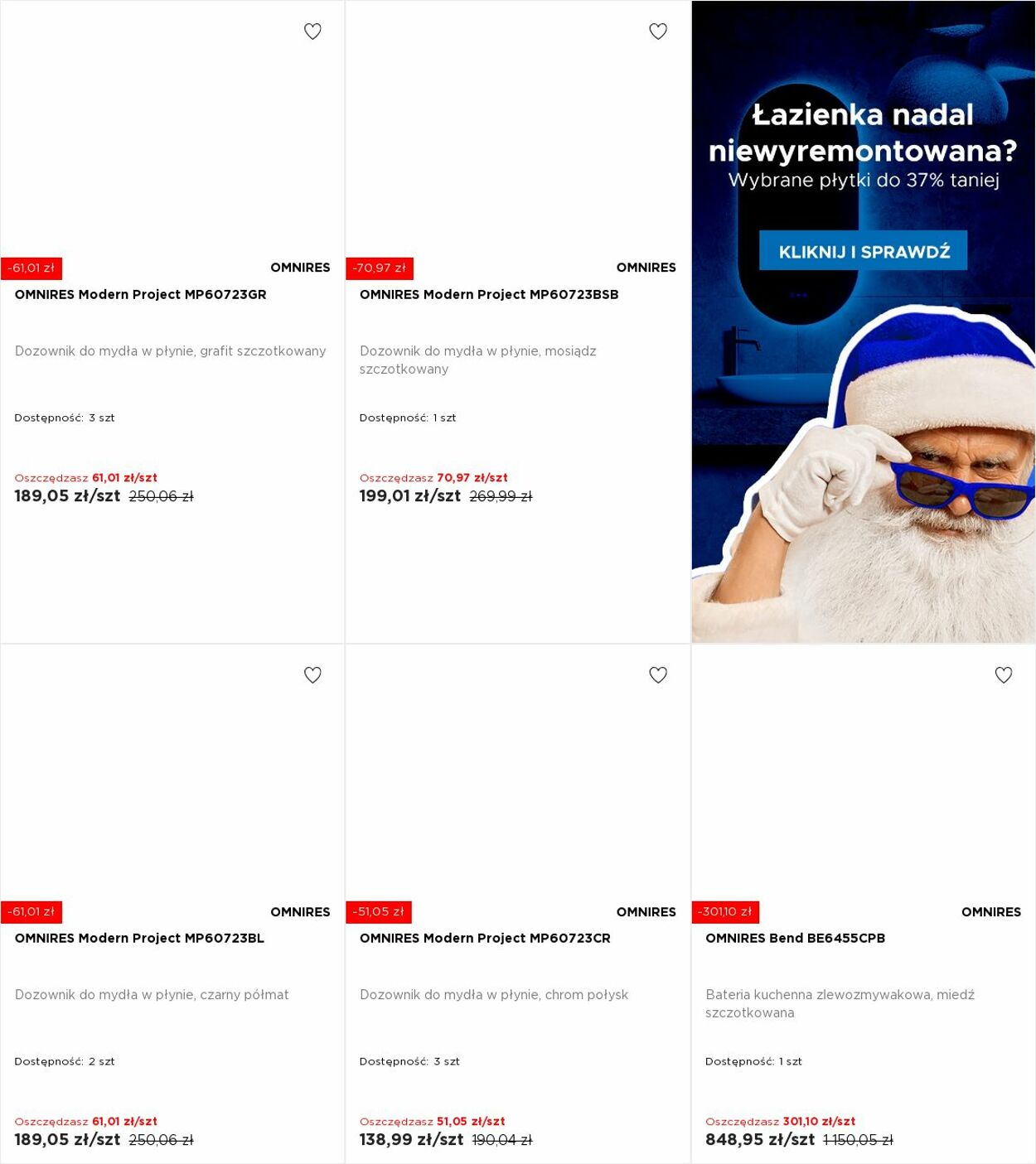 Gazetka Blu Salony Łazienek 22.12.2025 - 28.12.2025