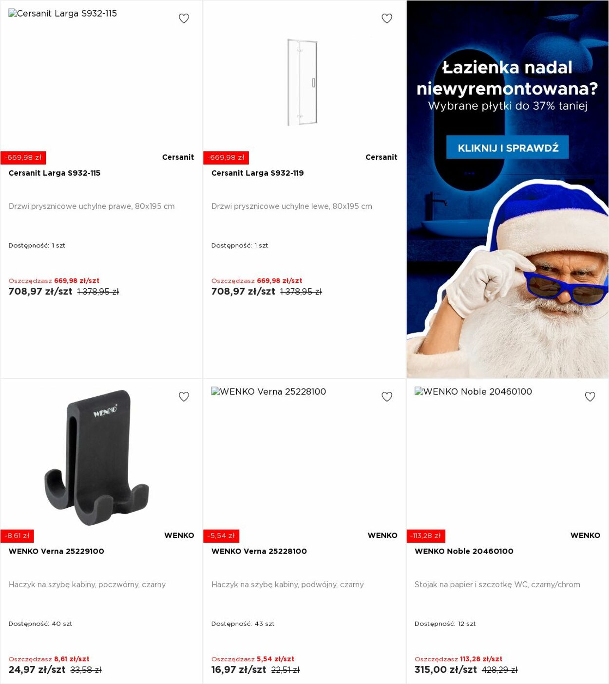 Gazetka Blu Salony Łazienek 22.12.2025 - 28.12.2025