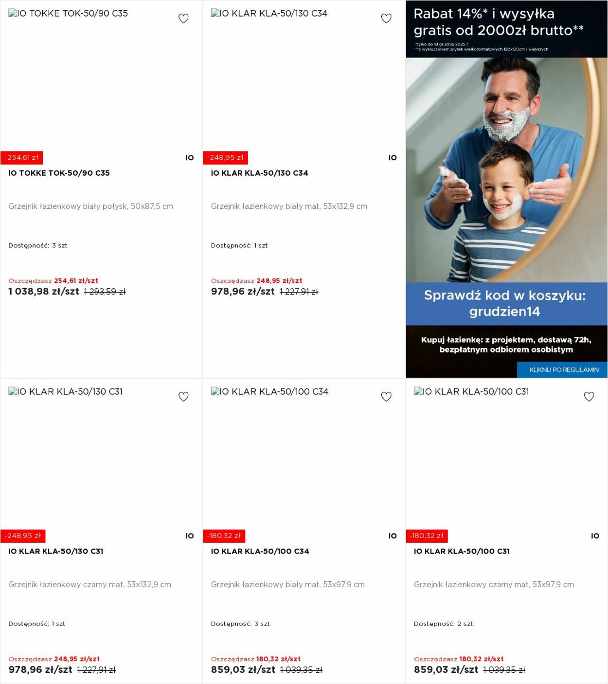 Gazetka Blu Salony Łazienek 22.12.2025 - 28.12.2025