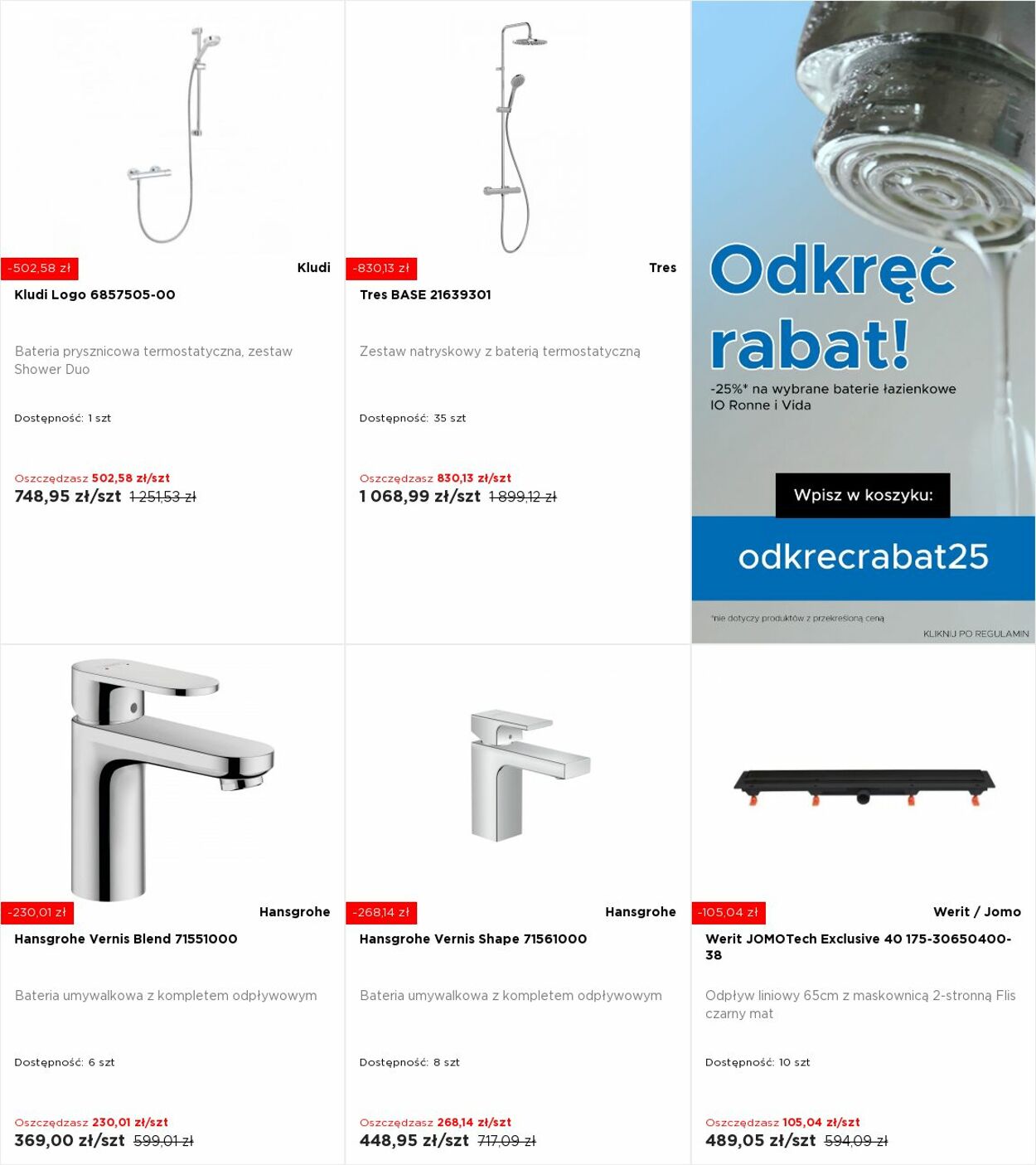 Gazetka Blu Salony Łazienek 30.06.2025 - 06.07.2025