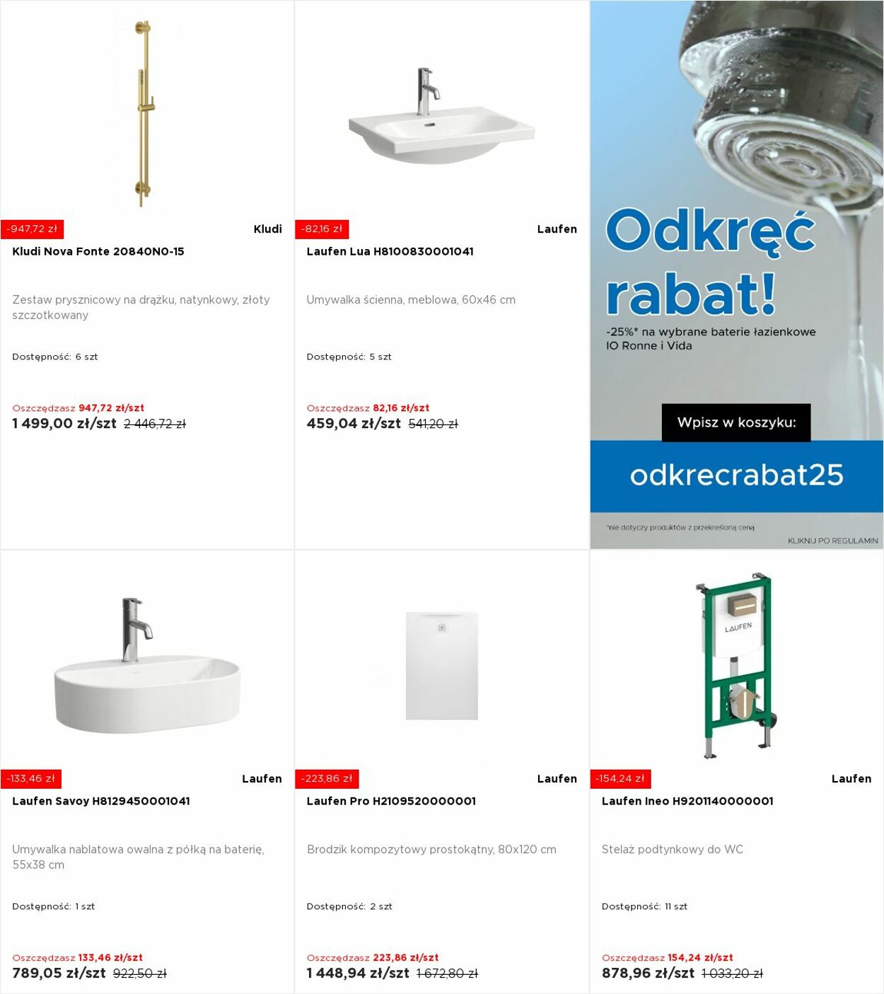 Gazetka Blu Salony Łazienek 30.06.2025 - 06.07.2025