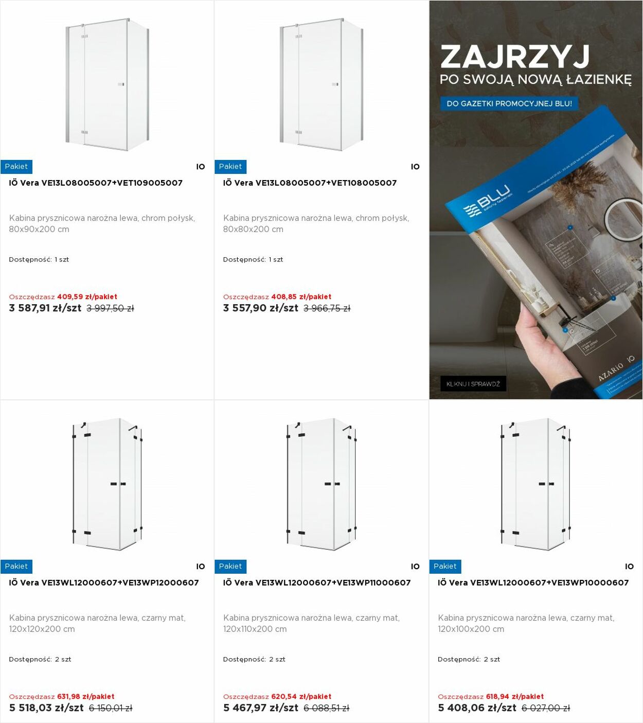 Gazetka Blu Salony Łazienek 30.06.2025 - 06.07.2025