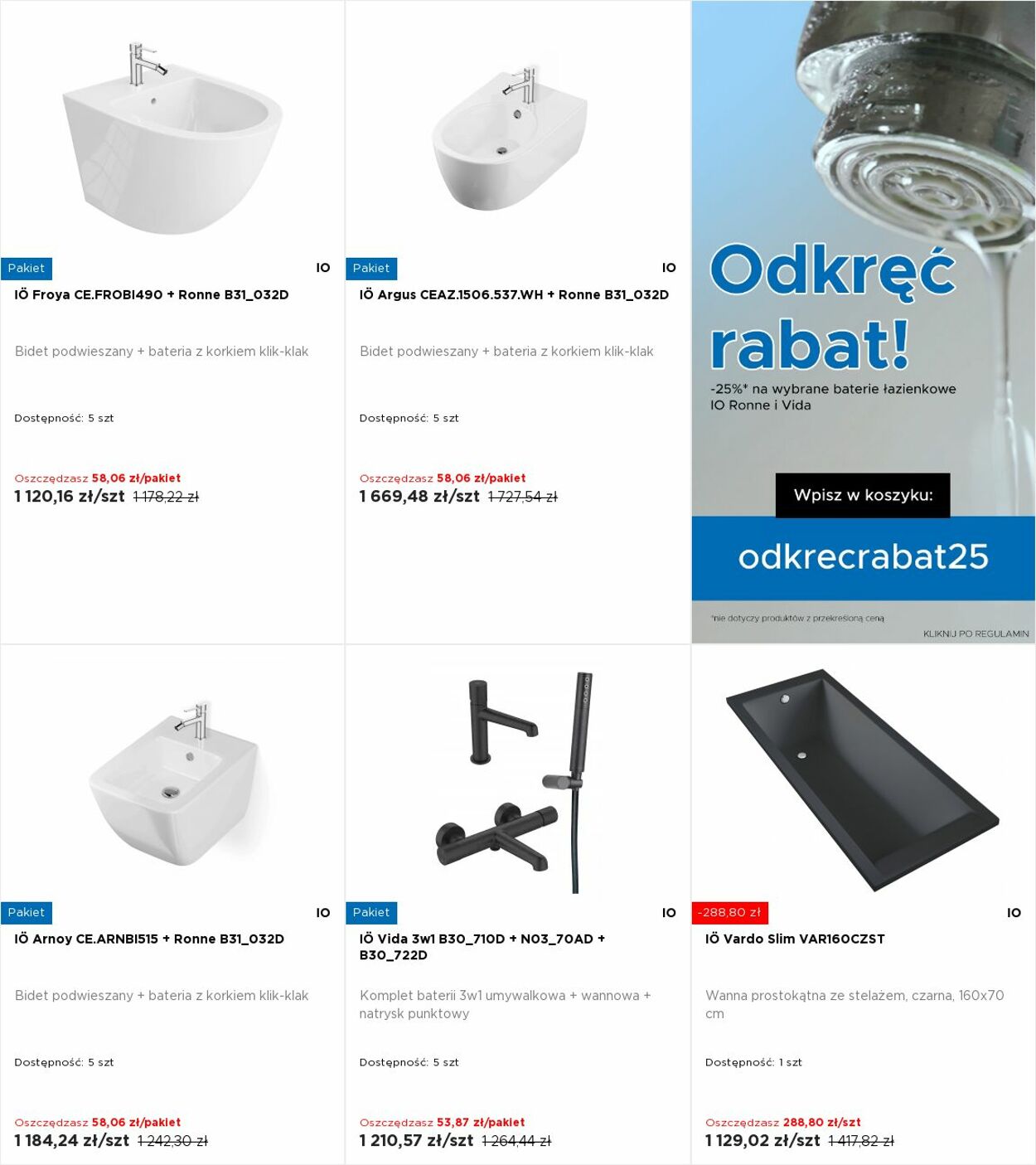 Gazetka Blu Salony Łazienek 30.06.2025 - 06.07.2025