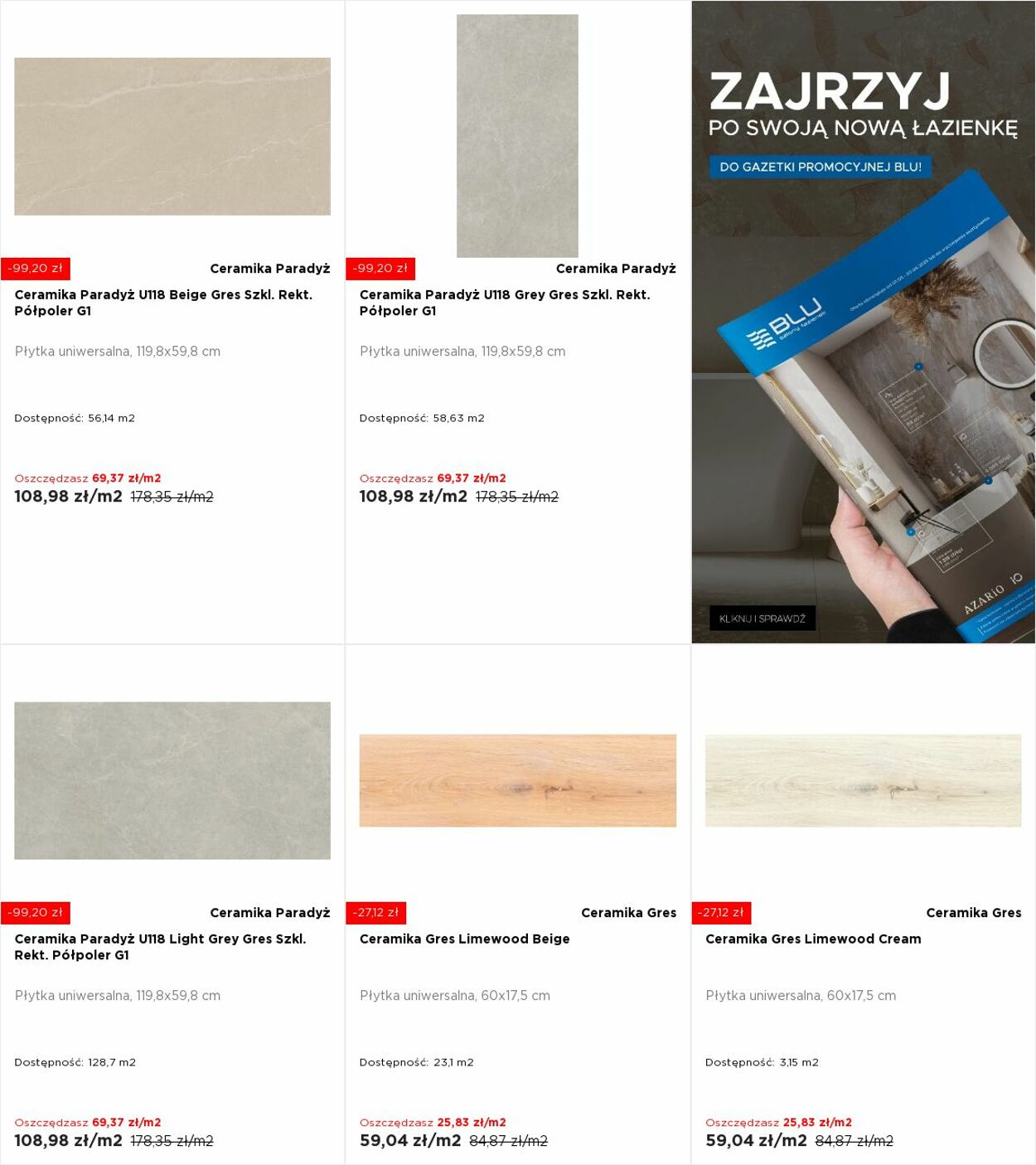 Gazetka Blu Salony Łazienek 30.06.2025 - 06.07.2025