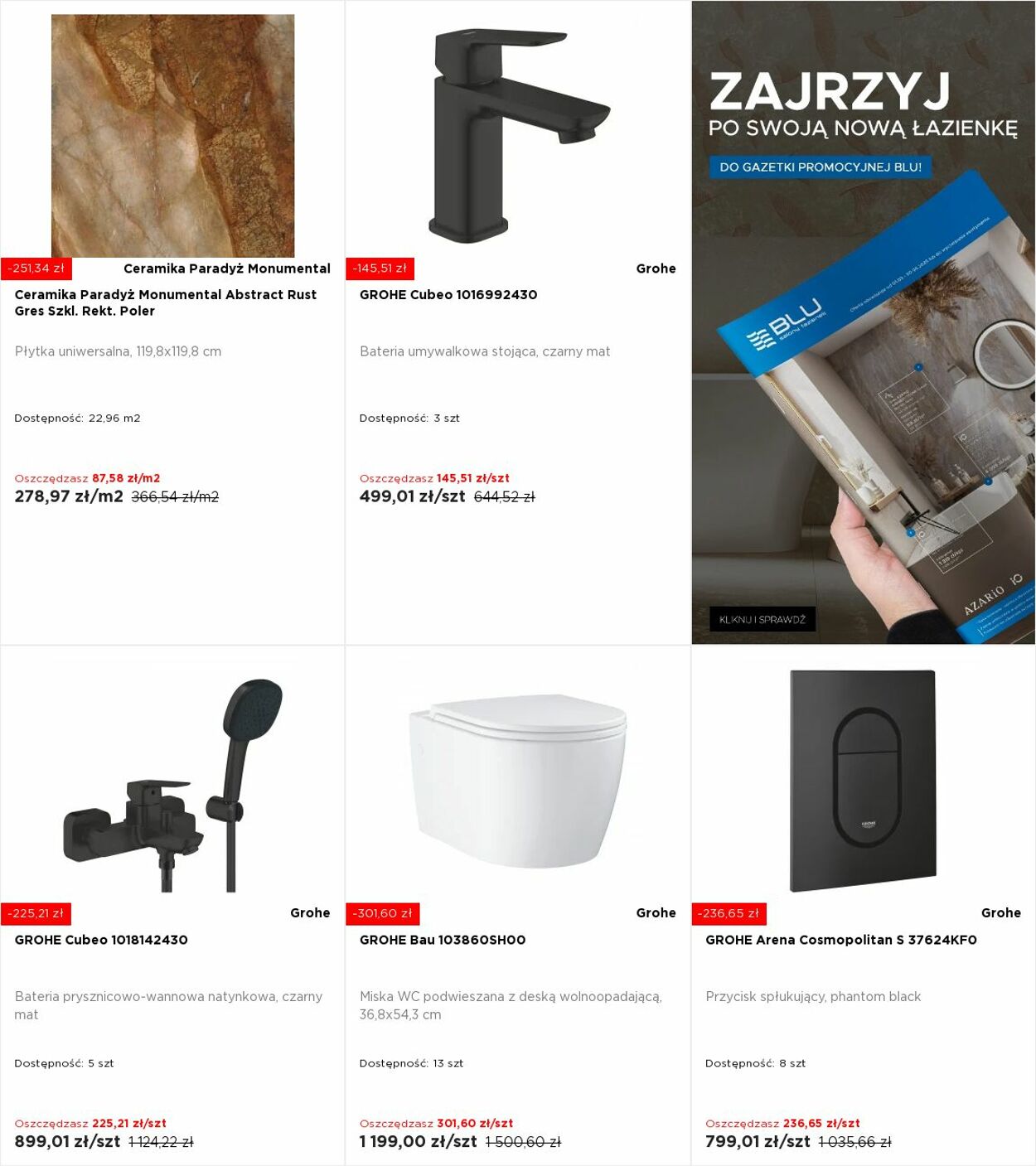 Gazetka Blu Salony Łazienek 30.06.2025 - 06.07.2025
