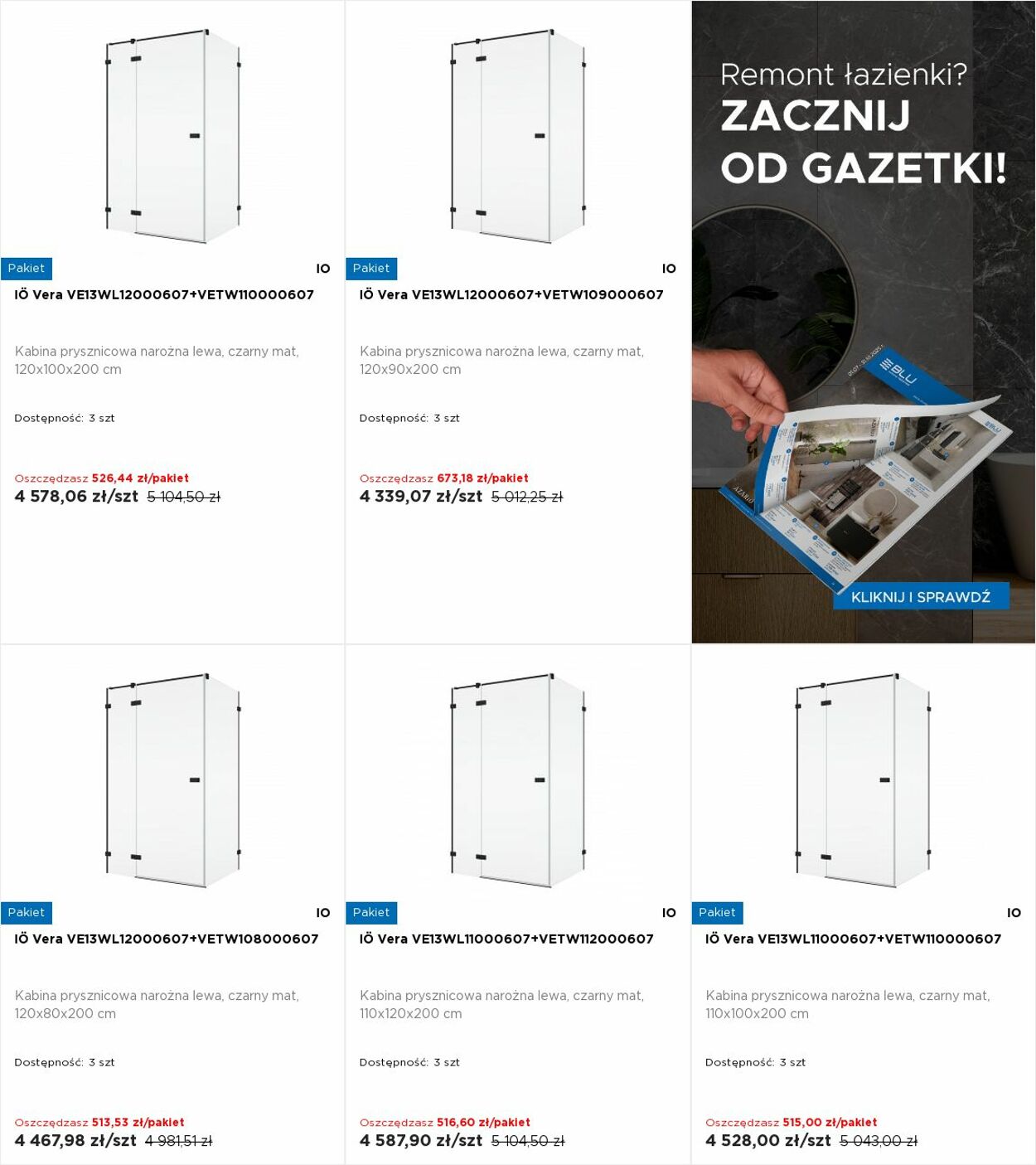 Gazetka Blu Salony Łazienek 21.07.2025 - 27.07.2025