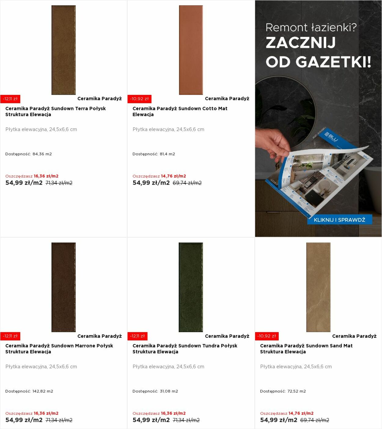 Gazetka Blu Salony Łazienek 21.07.2025 - 27.07.2025