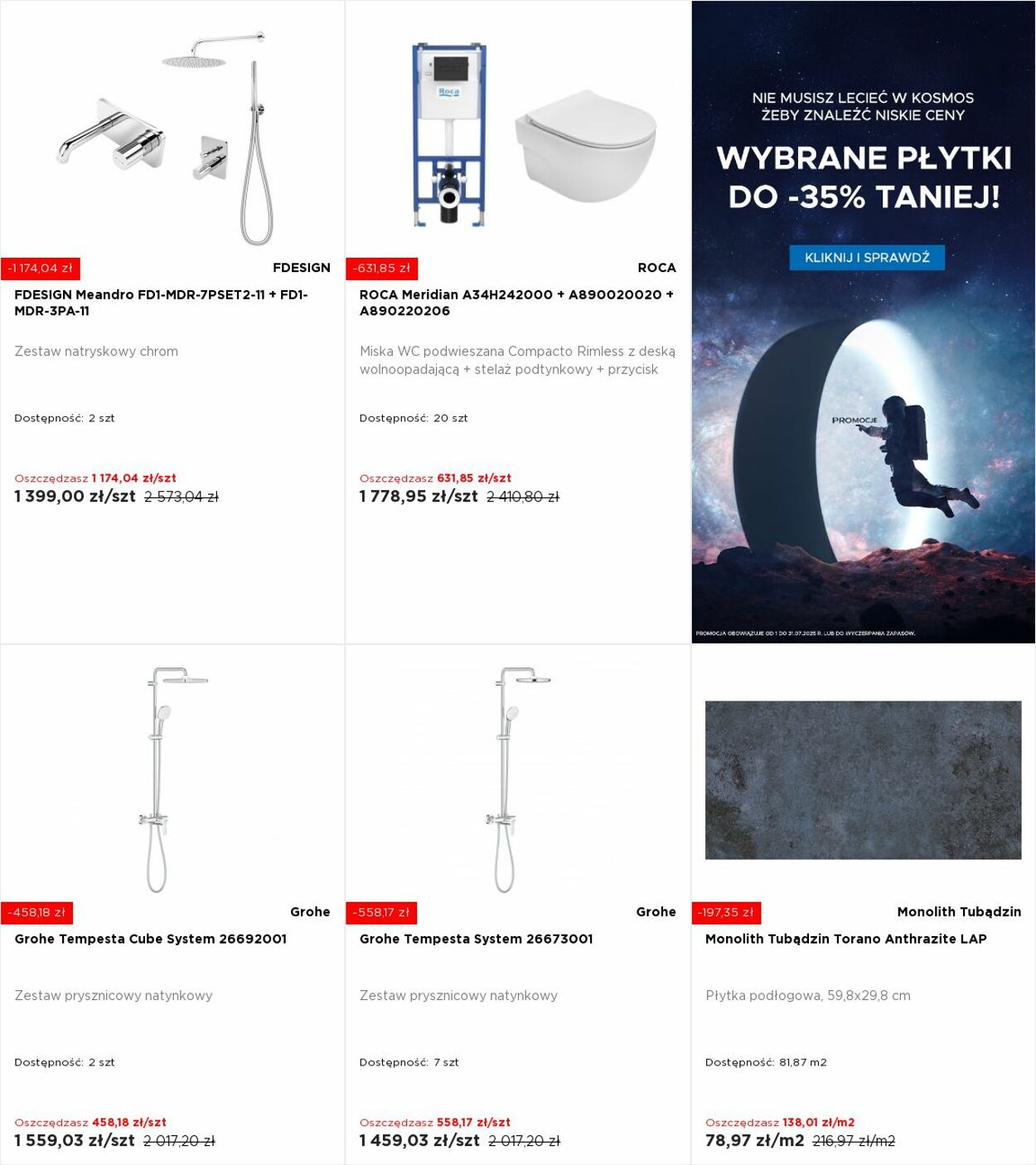Gazetka Blu Salony Łazienek 21.07.2025 - 27.07.2025