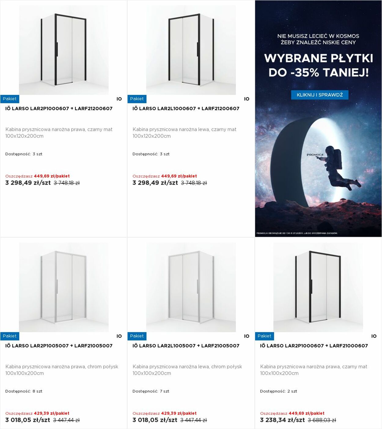 Gazetka Blu Salony Łazienek 21.07.2025 - 27.07.2025