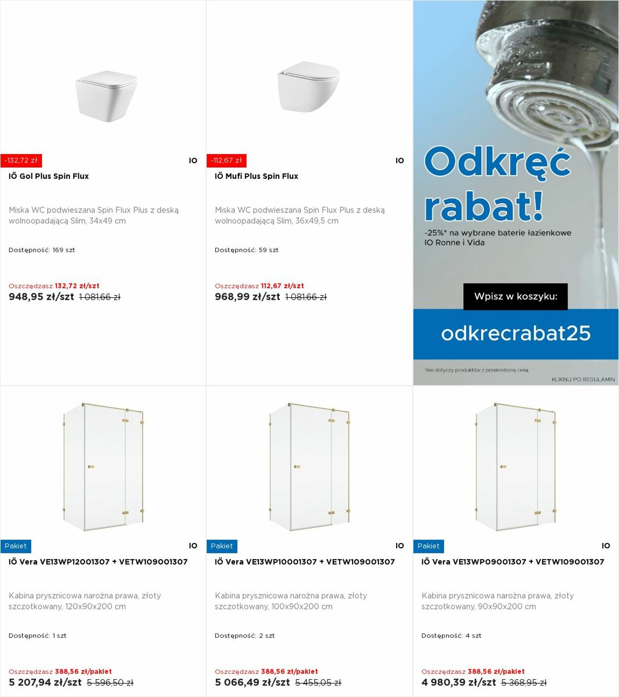 Gazetka Blu Salony Łazienek 21.07.2025 - 27.07.2025