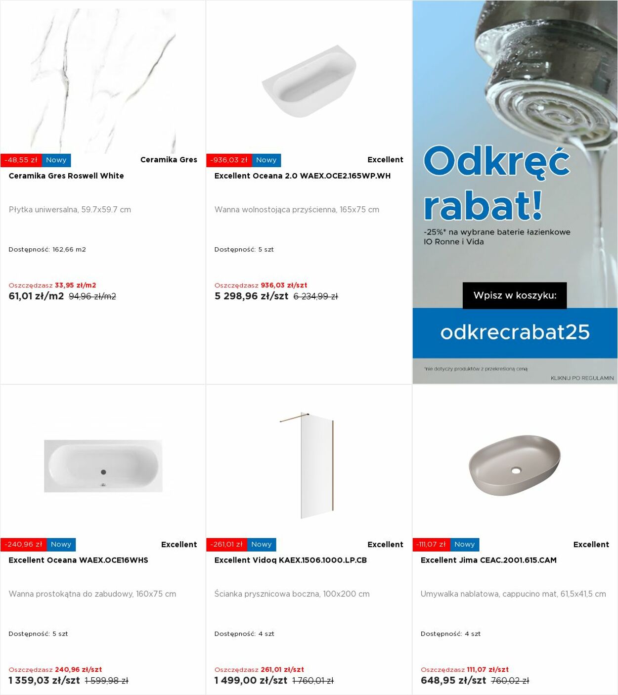 Gazetka Blu Salony Łazienek 21.07.2025 - 27.07.2025