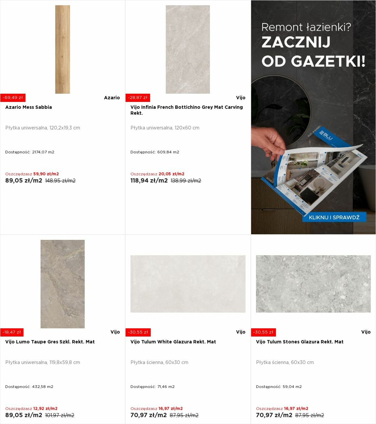 Gazetka Blu Salony Łazienek 21.07.2025 - 27.07.2025